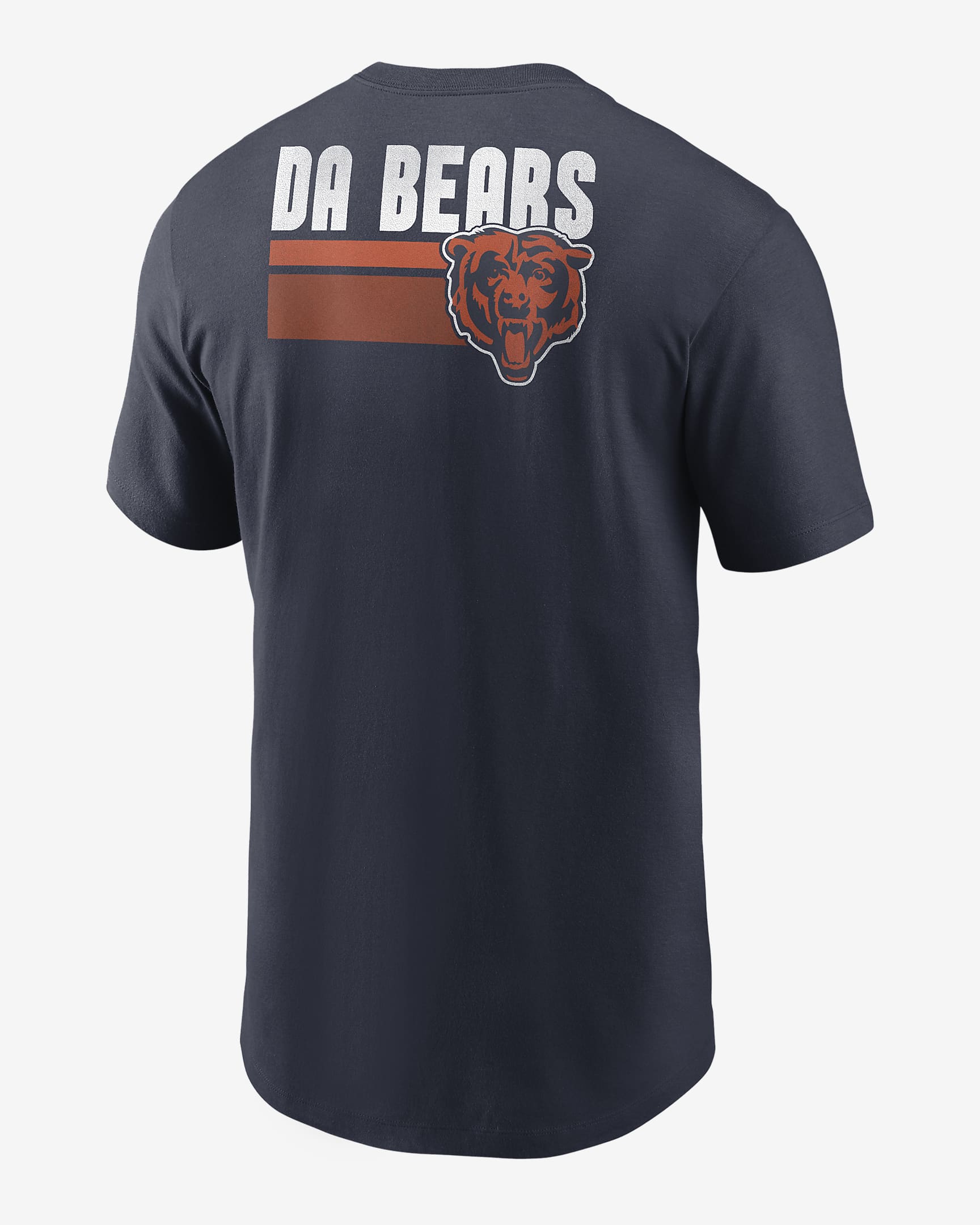 Playera Nike de la NFL para hombre Chicago Bears Blitz Team Essential - Azul marino