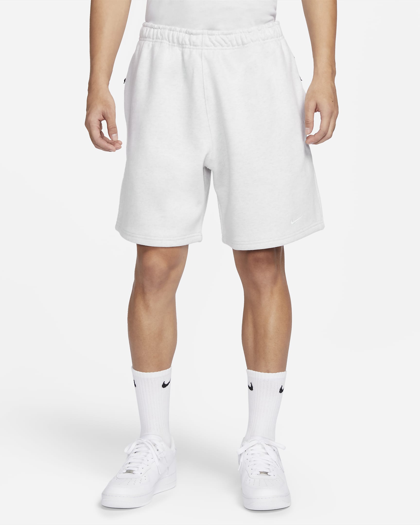 Nike Solo Swoosh Fleece Shorts. Nike BE