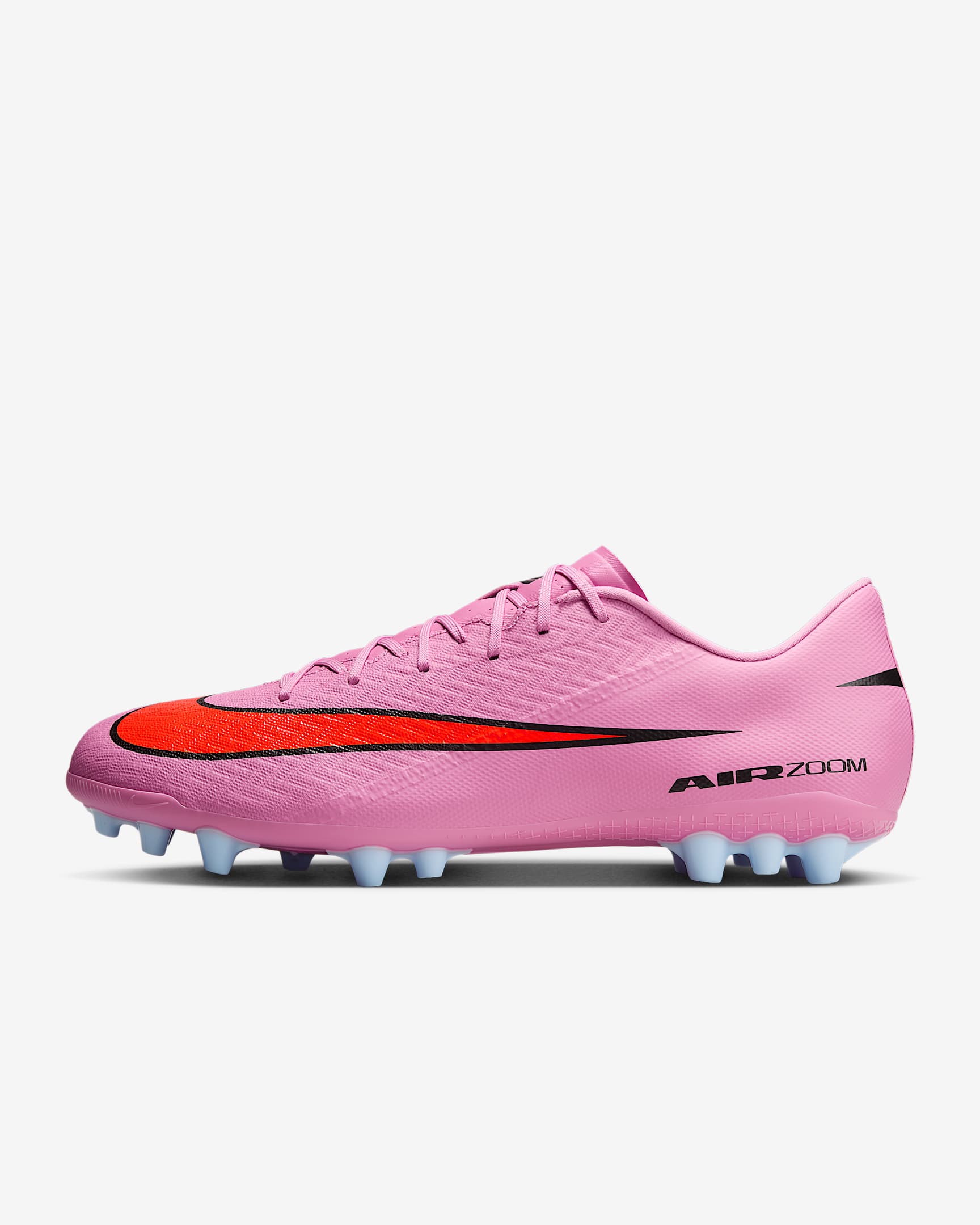 Nike Mercurial Vapor 16 Academy Botas de fútbol de perfil bajo para césped artificial - Magic Flamingo/Total Crimson/Negro