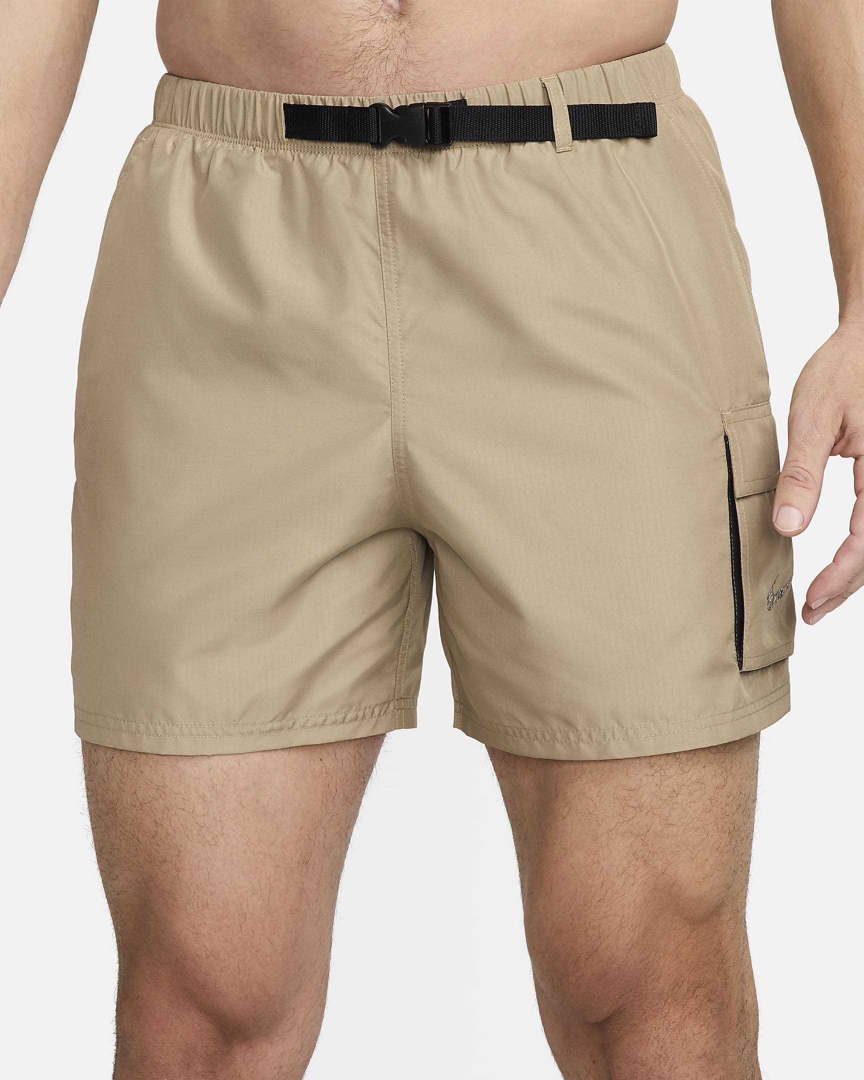 Nike Swim Voyage Men's 5" Volley Shorts - Khaki