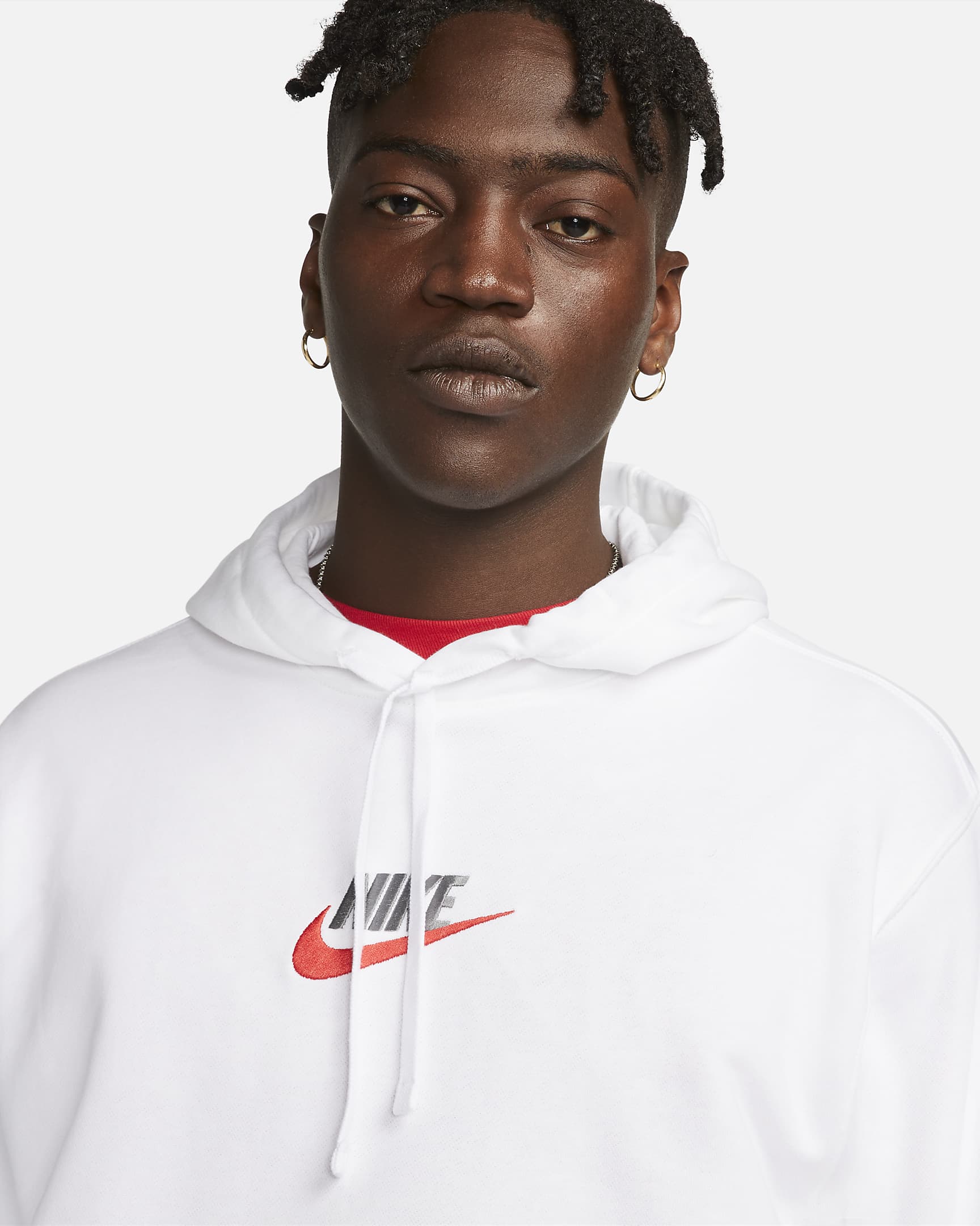 Nike Club Men's French Terry Pullover Hoodie. Nike AT