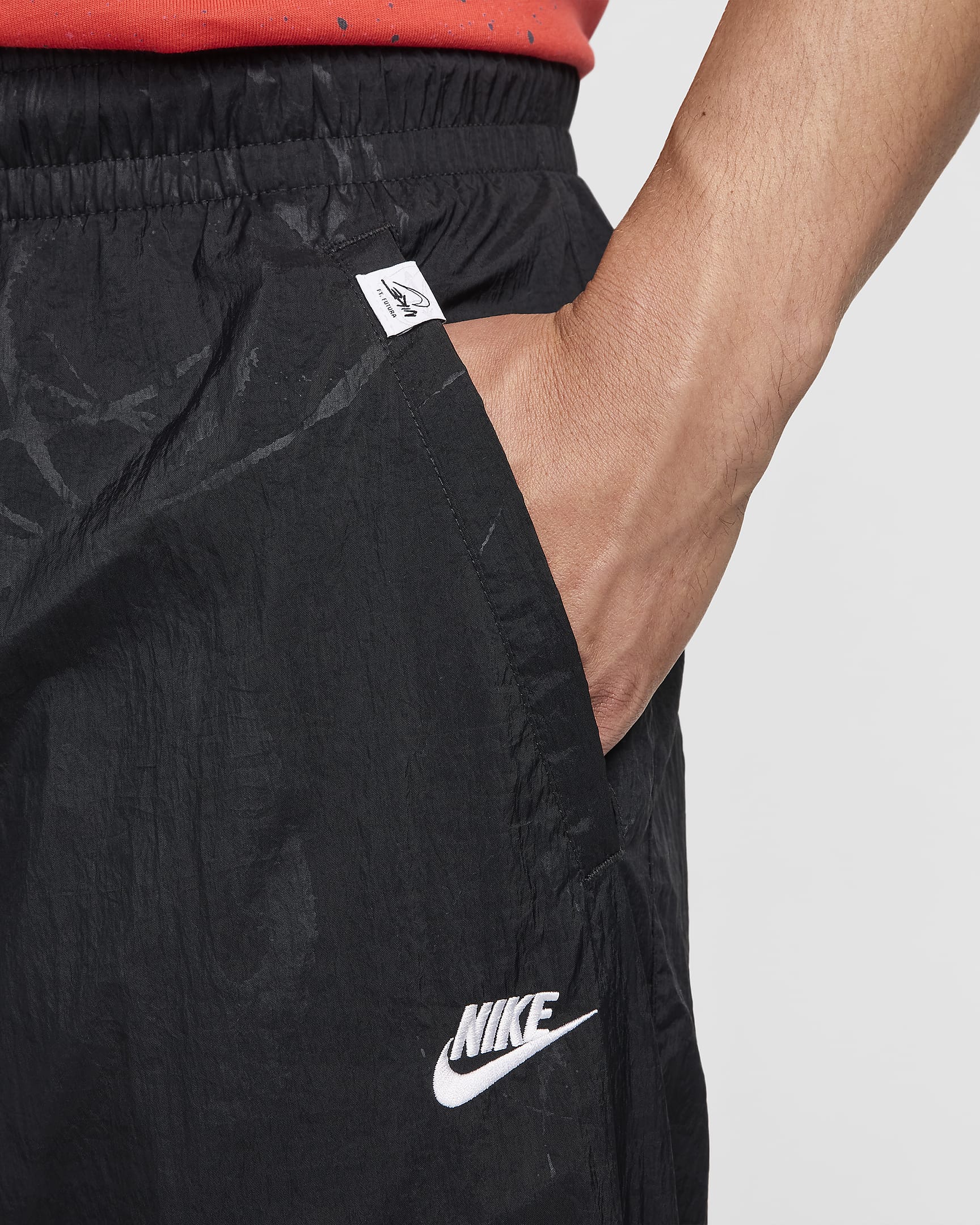 Nike Sportswear Men's Breaking Lined Windrunner Trousers - Black