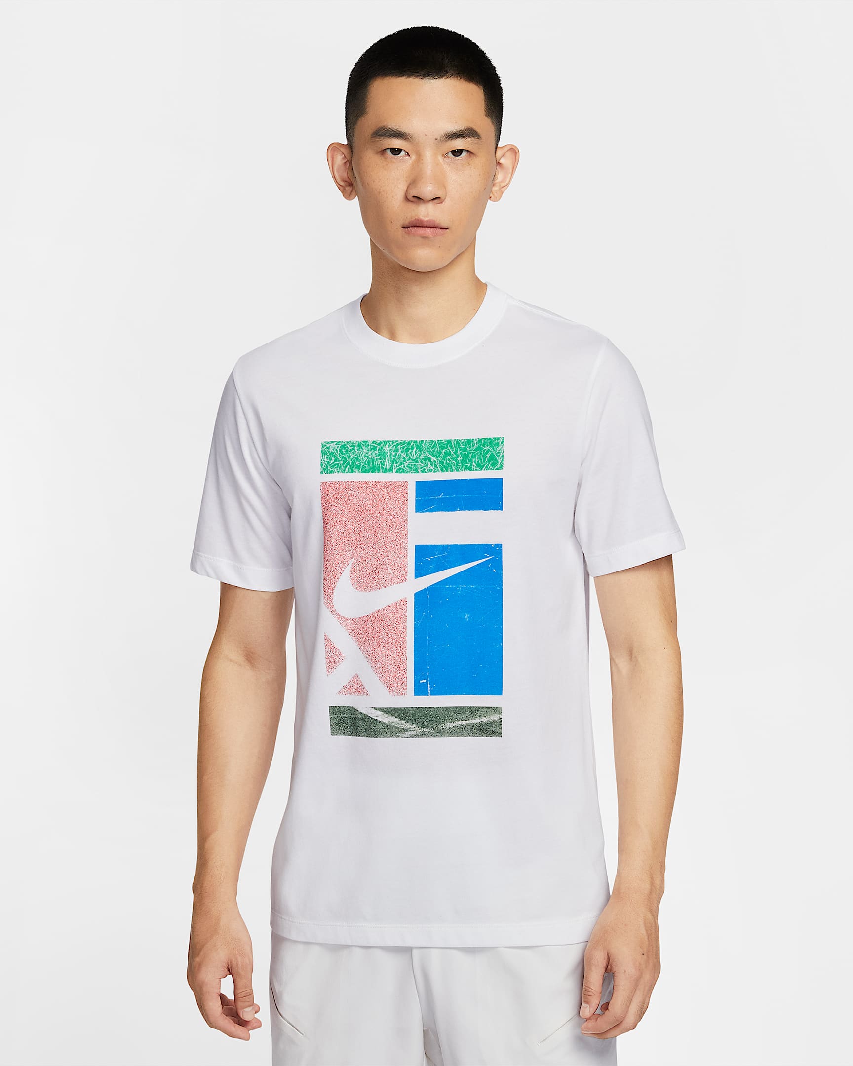 NikeCourt Men's Dri-FIT T-Shirt - White