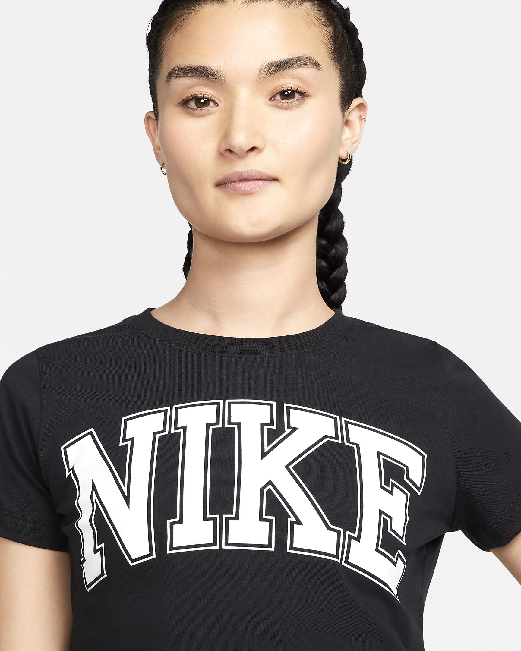 Nike Sportswear Women's T-Shirt - Black/White