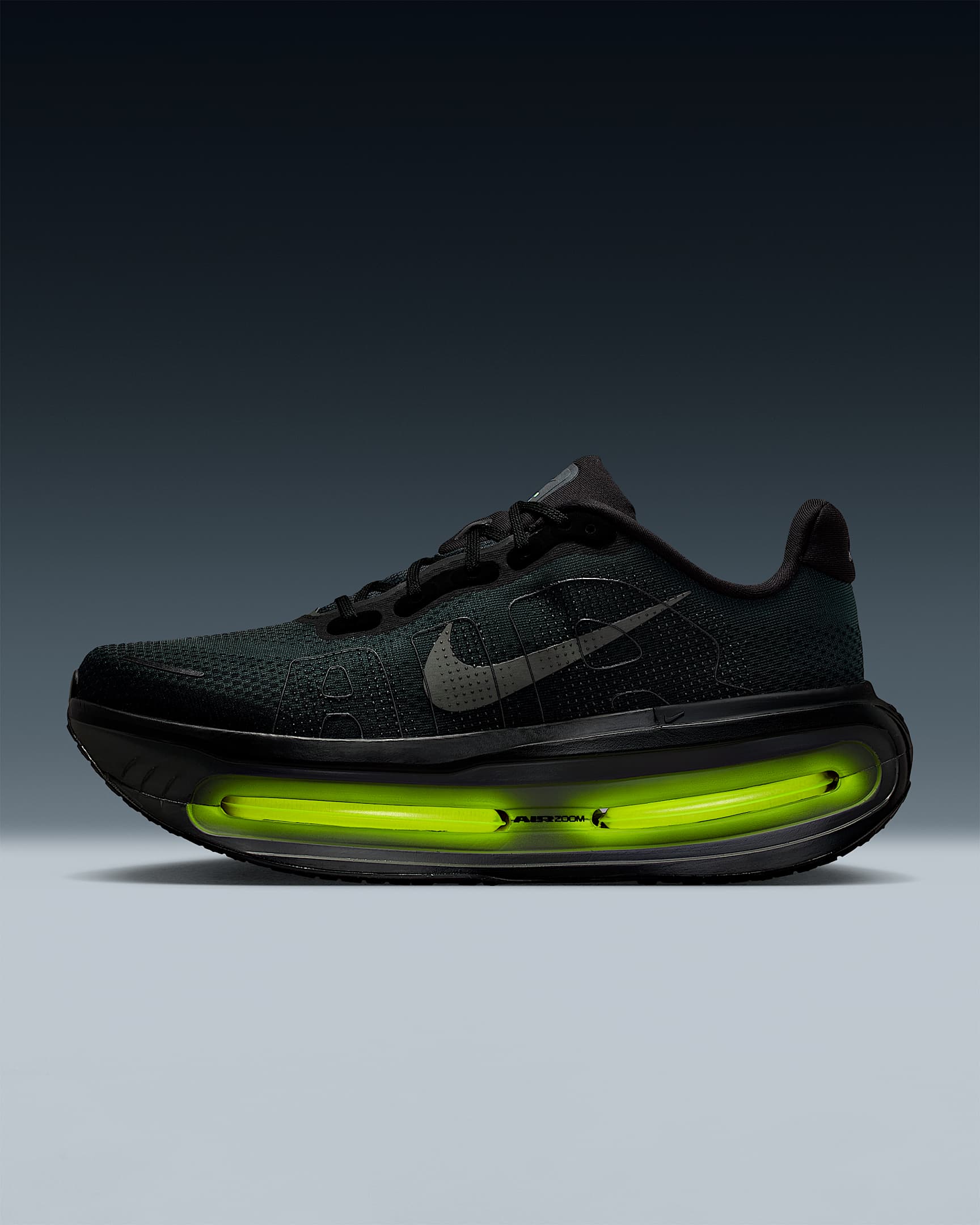Tenis de correr en pavimento para hombre Nike Vomero Premium - Negro/Antracita/Volt/Gris hierro