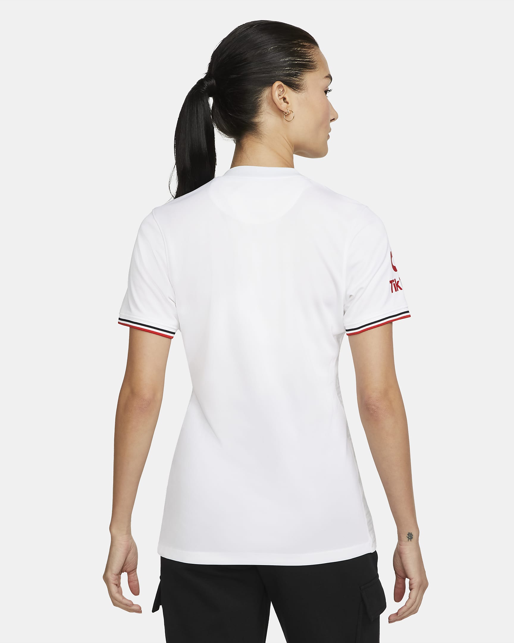 Jersey de fútbol Nike Dri-FIT para mujer Portland Thorns FC visitante ...