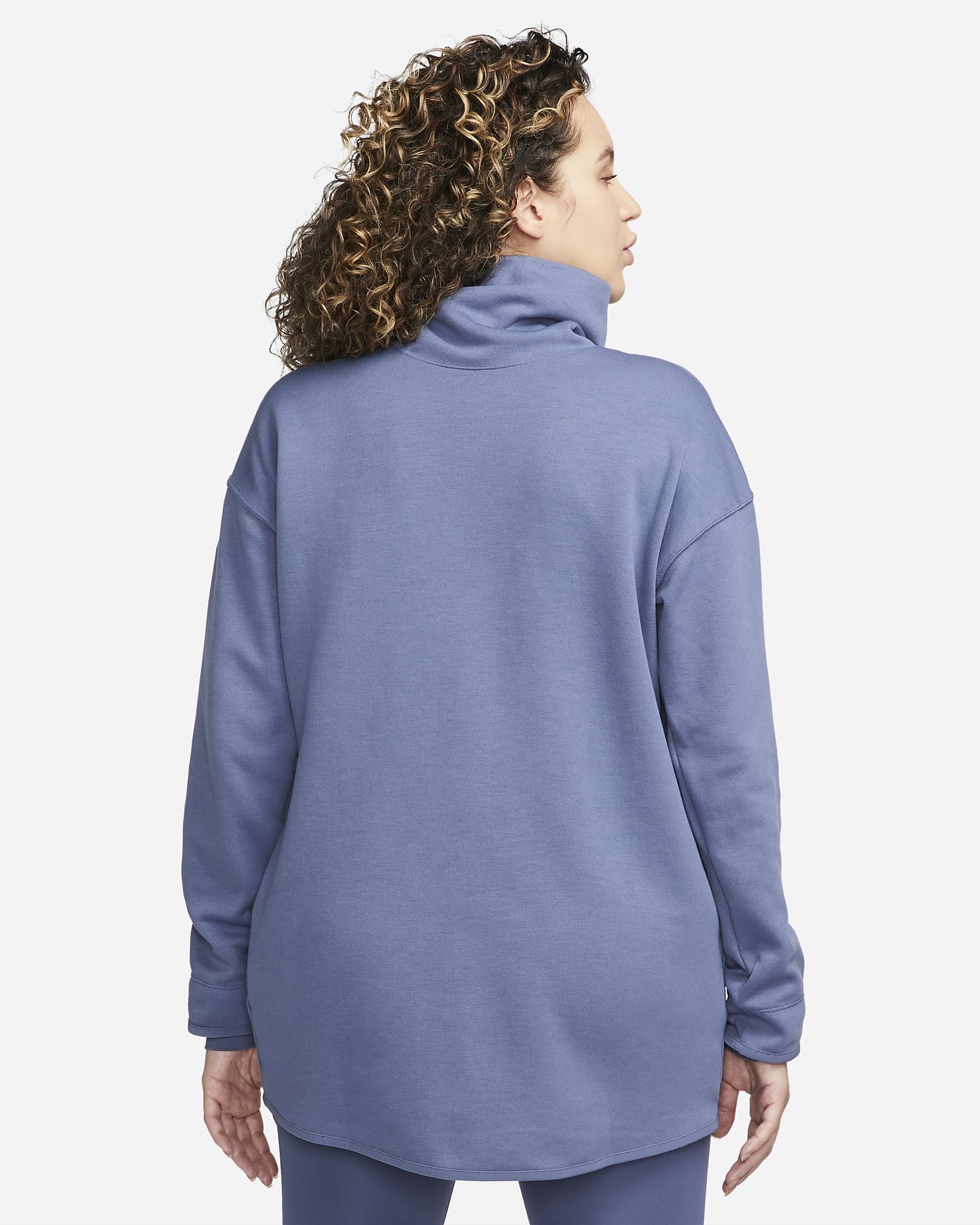 Nike (M) Damen-Wendepullover (Schwangere und Mütter) - Diffused Blue/Football Grey