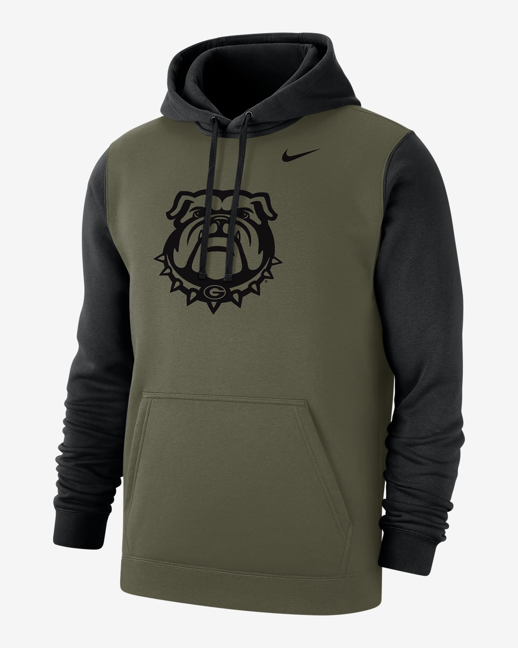 Georgia Olive Pack Men's Nike College Hoodie - Olive