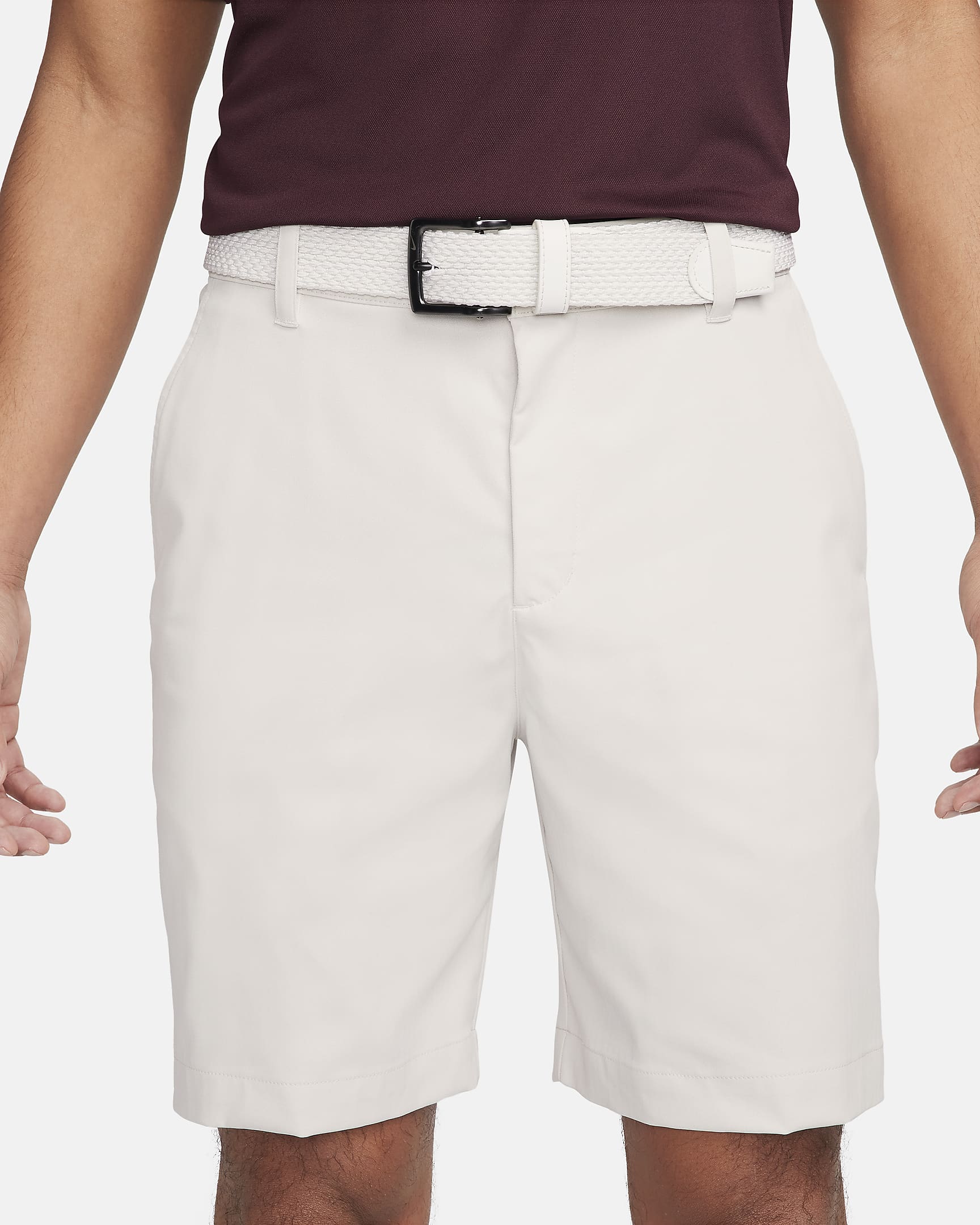 Calções de golfe estilo chino de 20 cm Nike Tour para homem - Light Bone/Preto