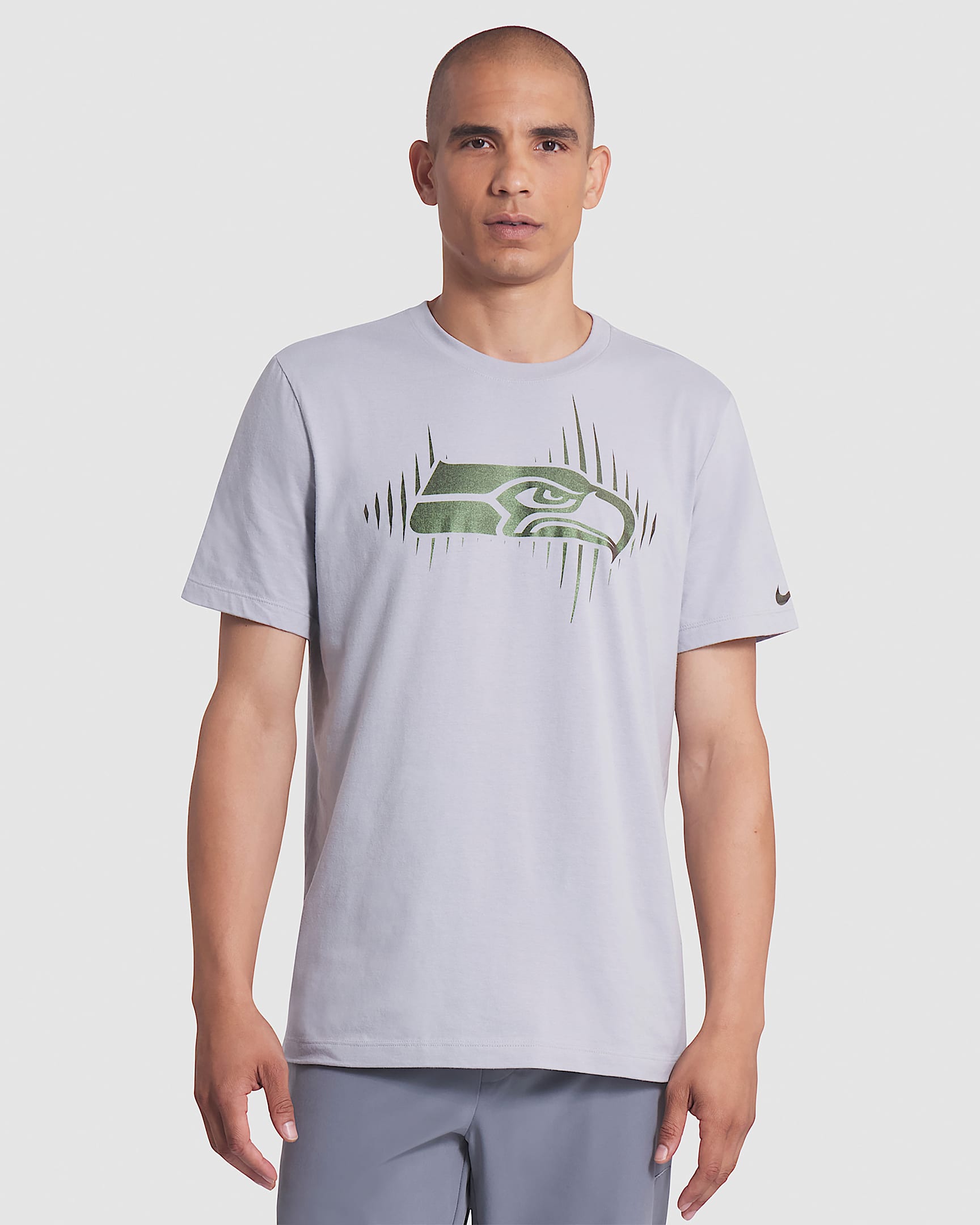 Seattle Seahawks Rivalries Collection Essential Men's Nike NFL T-Shirt - Grey