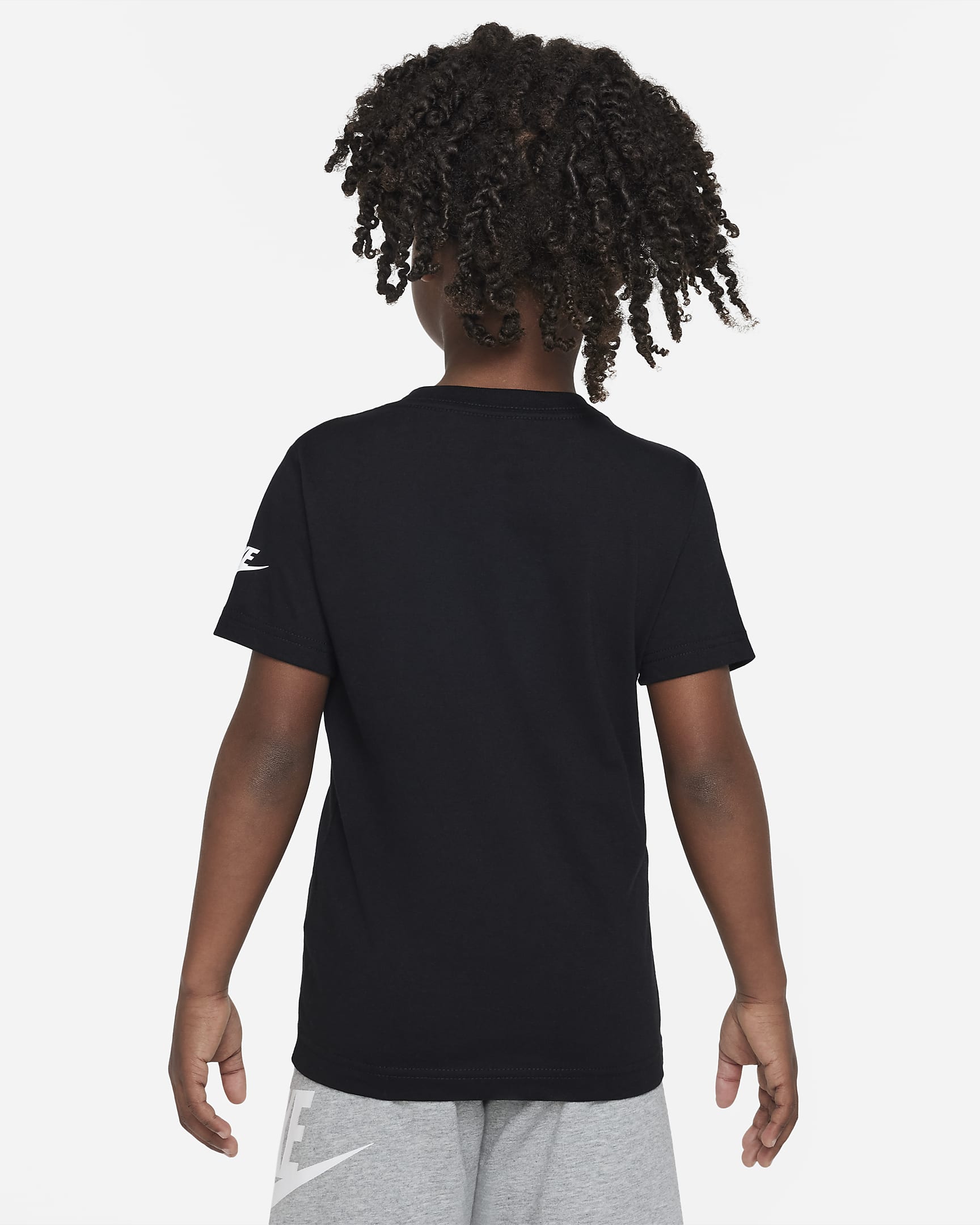 Nike Futura Sport Splash Tee Little Kids' T-Shirt - Black