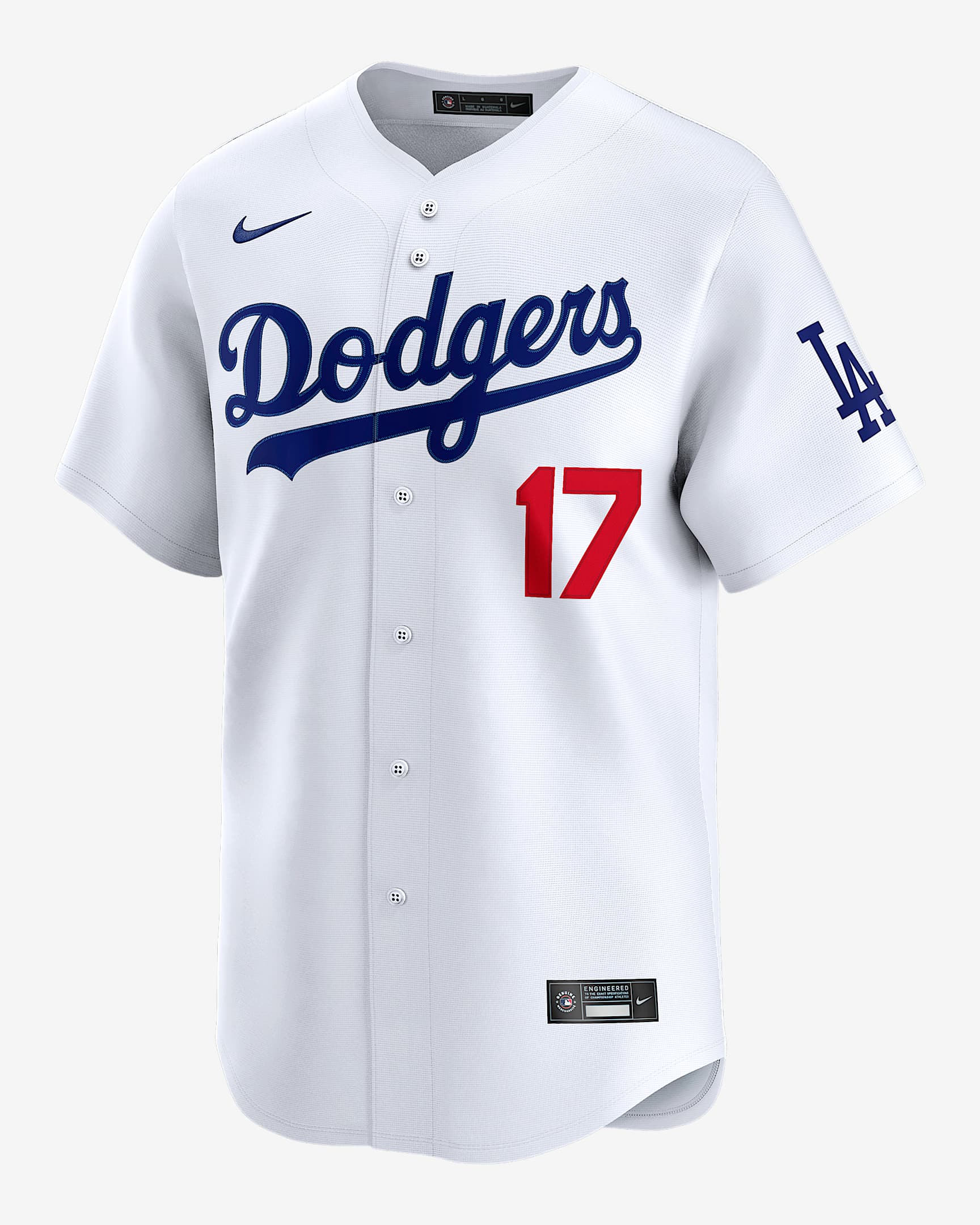 Shohei Ohtani Los Angeles Dodgers Men's Nike MLB Limited Jersey - White