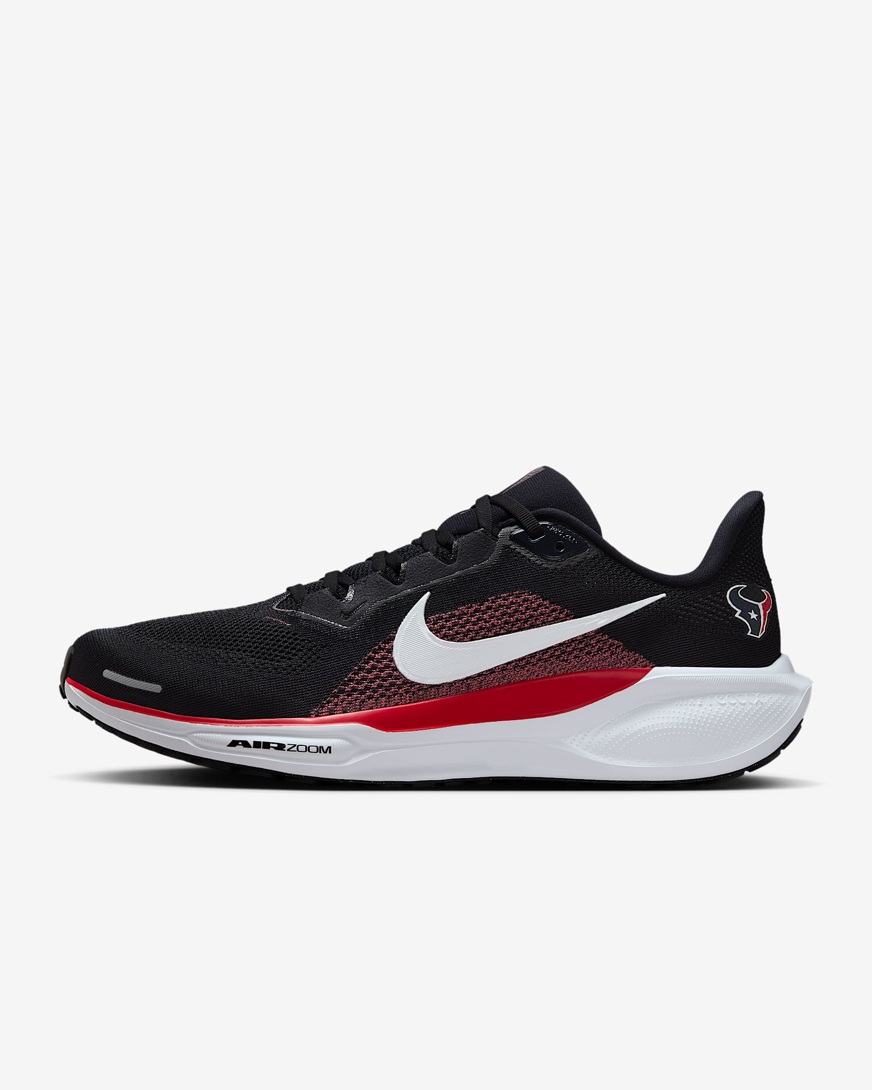 Houston Texans Pegasus 41 Men's Nike NFL Road Running Shoes - Pitch Blue/University Red/White