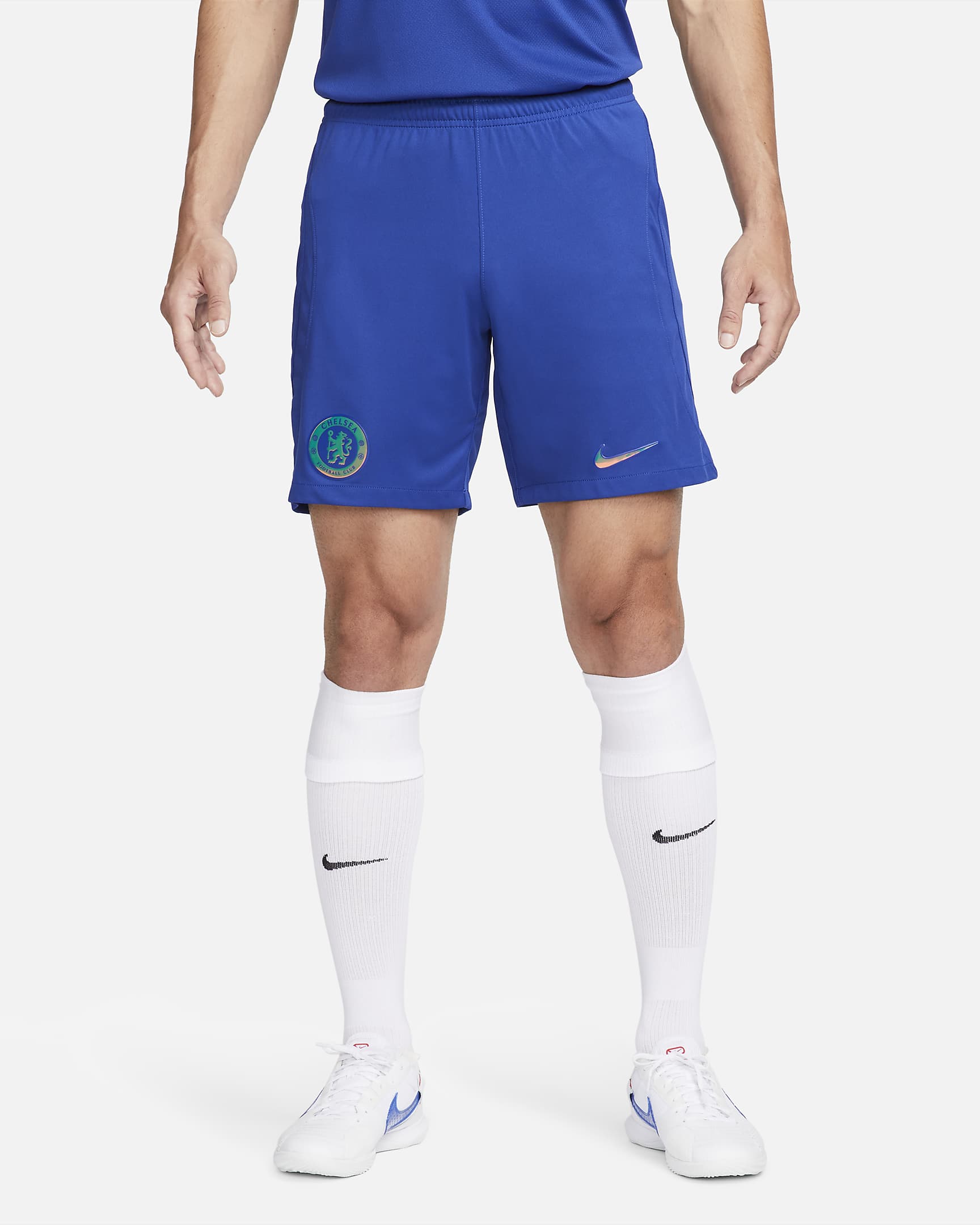 Chelsea F.C. 2023/24 Stadium Home Men's Nike Dri-FIT Football Shorts ...