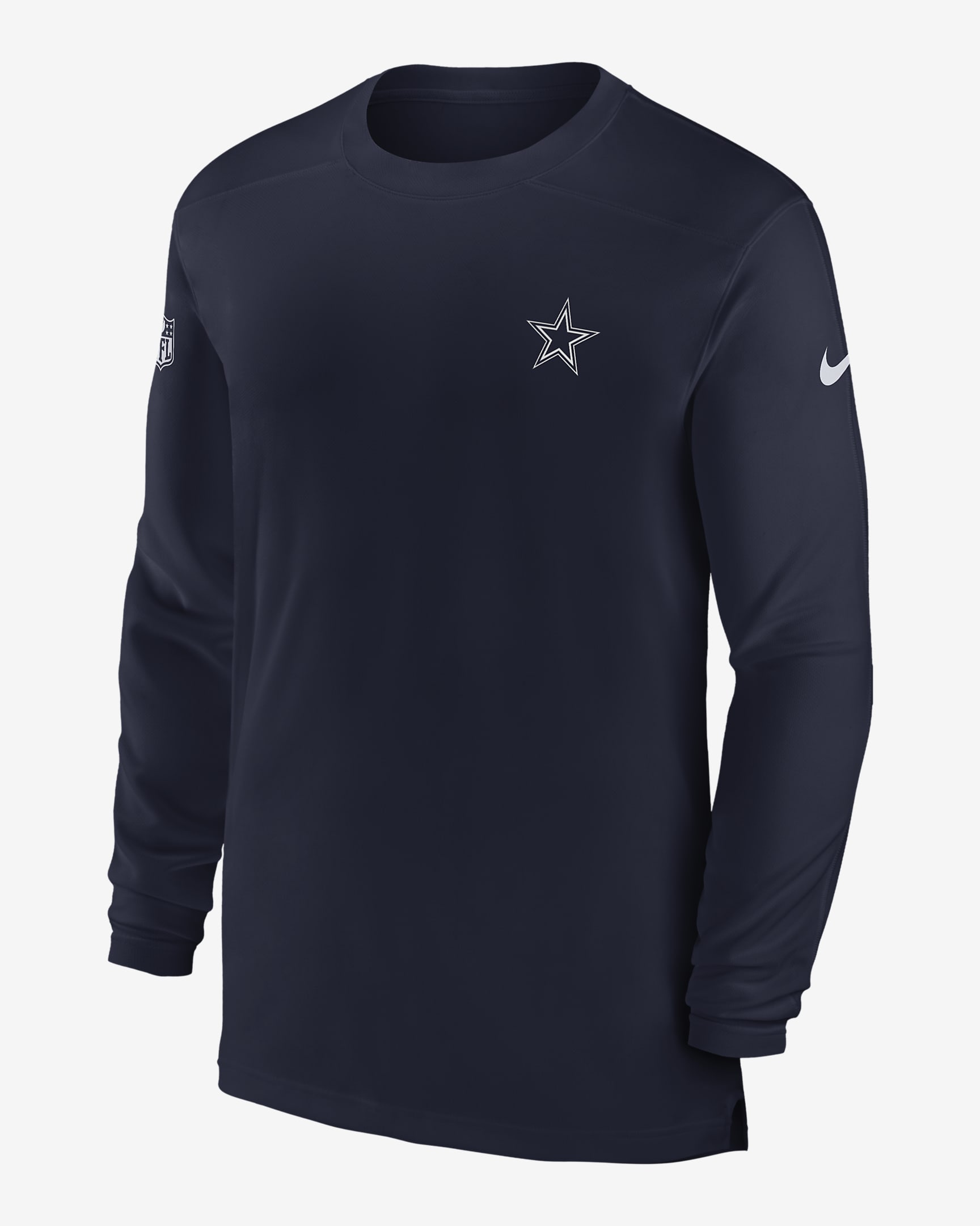Nike Dri-FIT Sideline Coach (NFL Dallas Cowboys) Men's Long-Sleeve Top ...