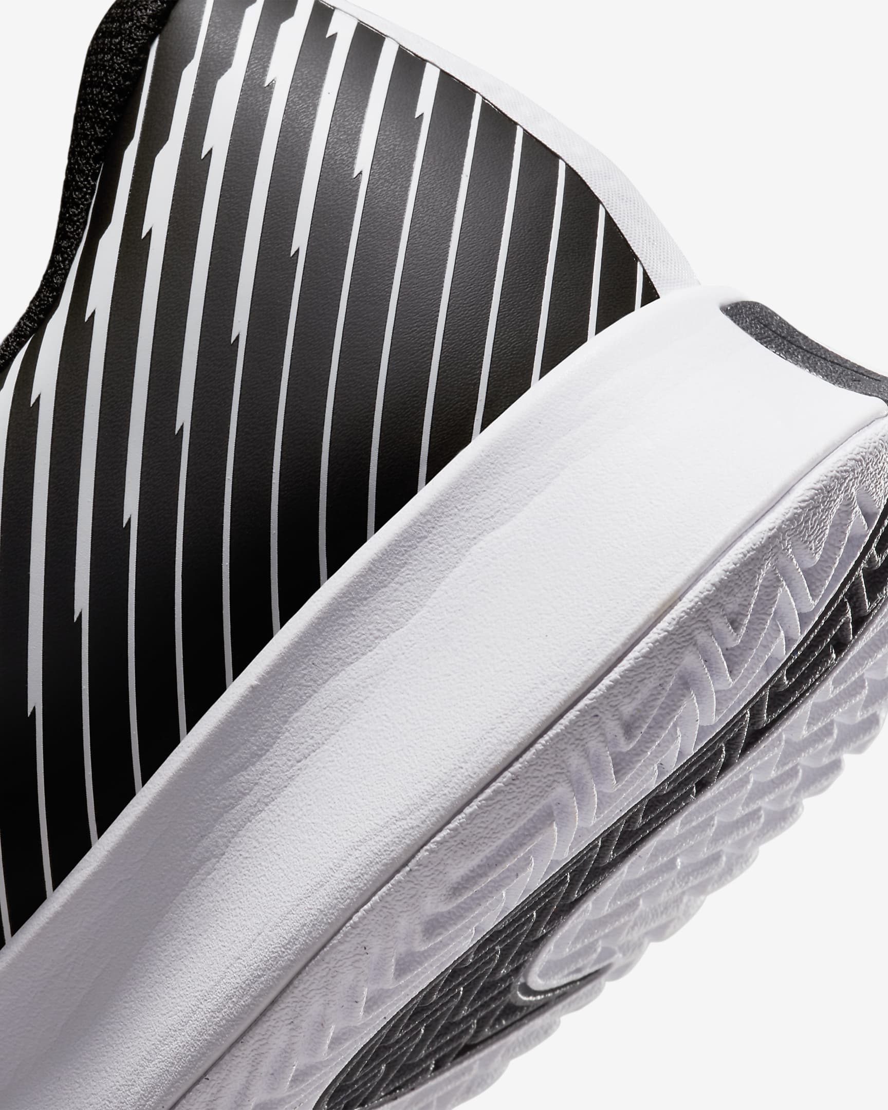 NikeCourt Air Zoom Vapor Pro 2 Men's Clay Tennis Shoes - Black/White