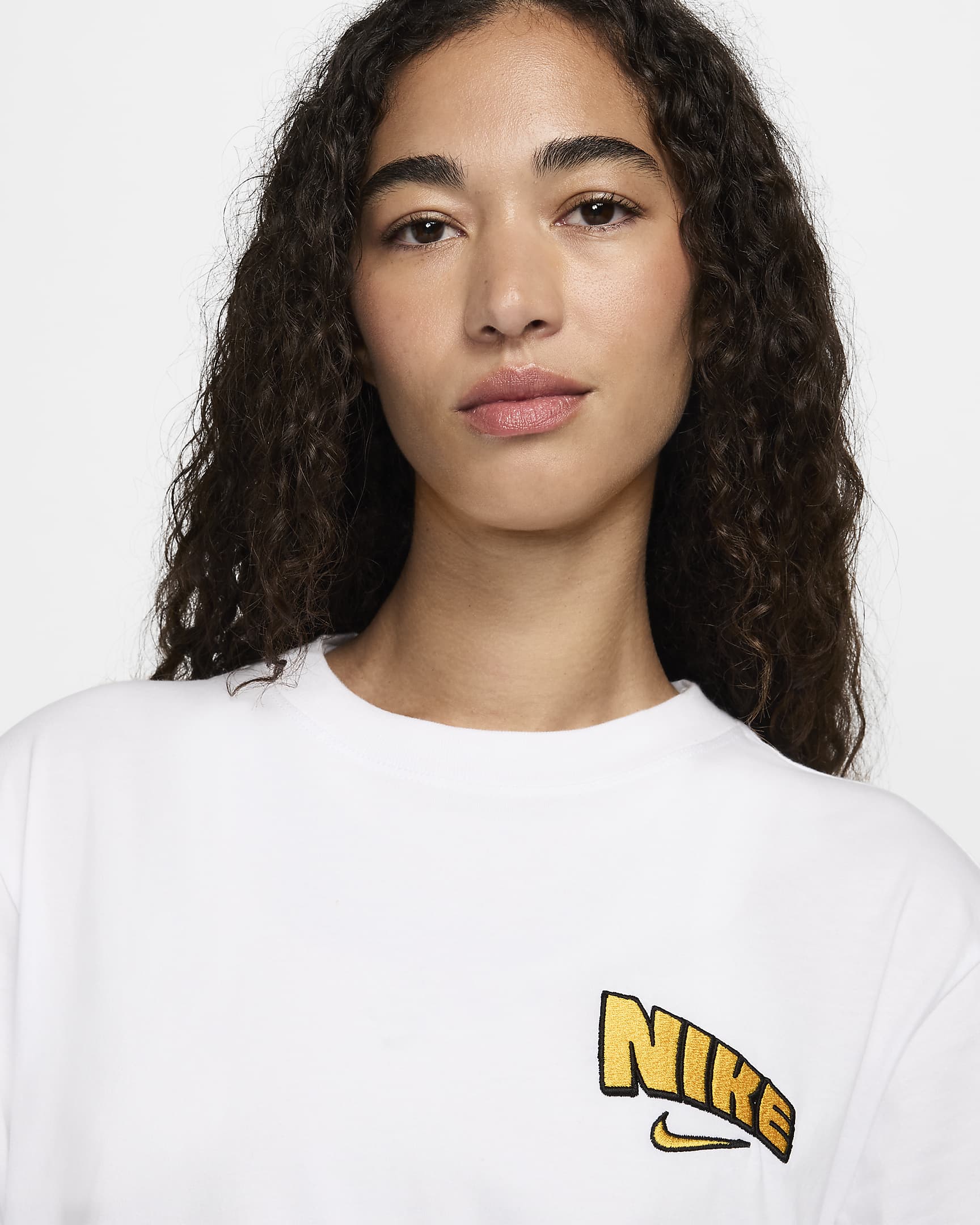 Nike Sportswear Women's Loose Short-Sleeve T-Shirt - White