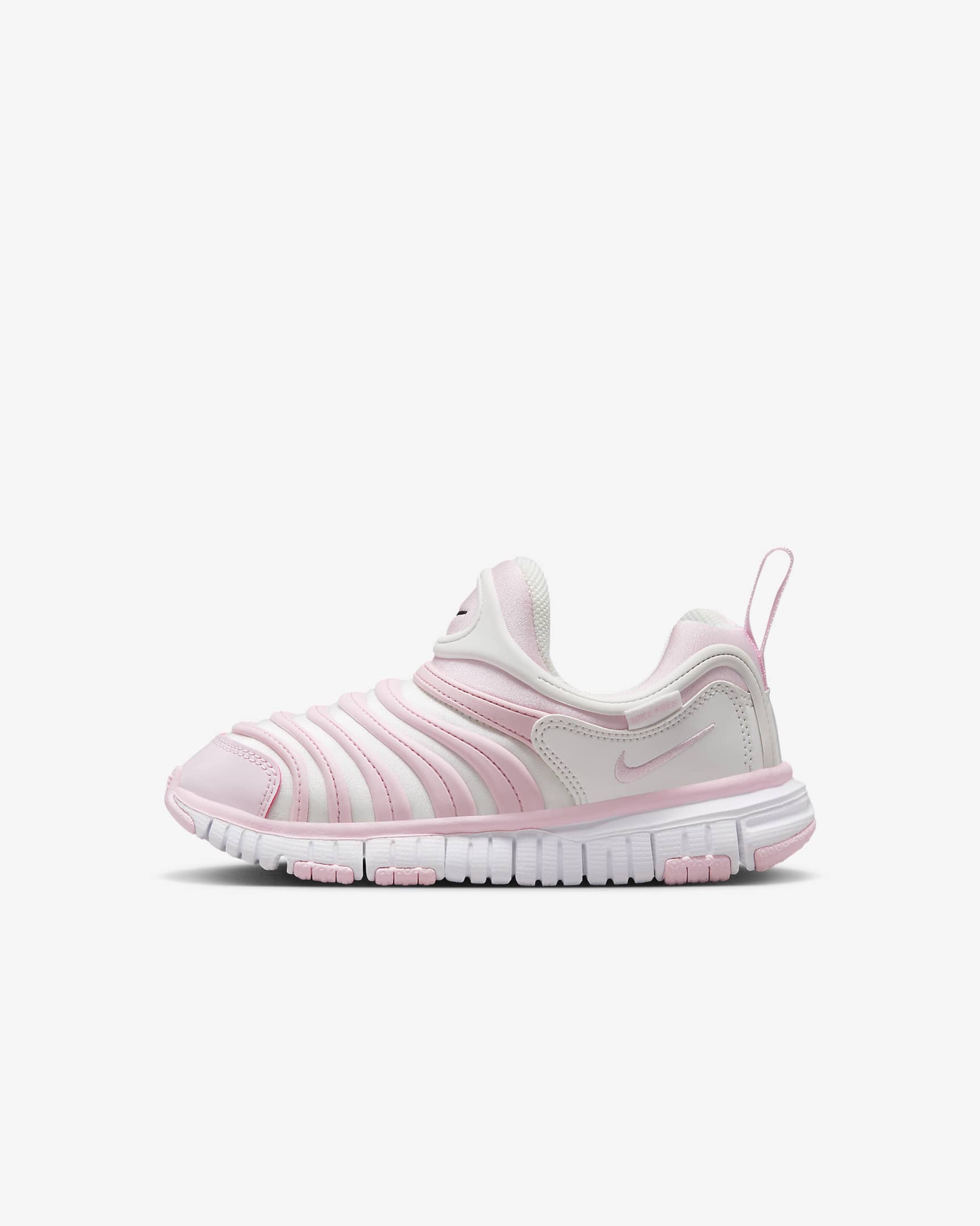 Nike Dynamo Free Little Kids' Easy On/Off Shoes - Pink Foam/Summit White/White/Black