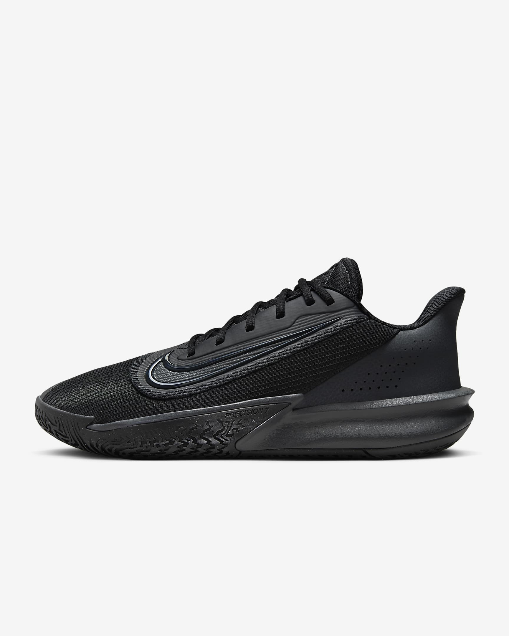 Sapatilhas de basquetebol Nike Precision 7 para homem - Preto/Anthracite