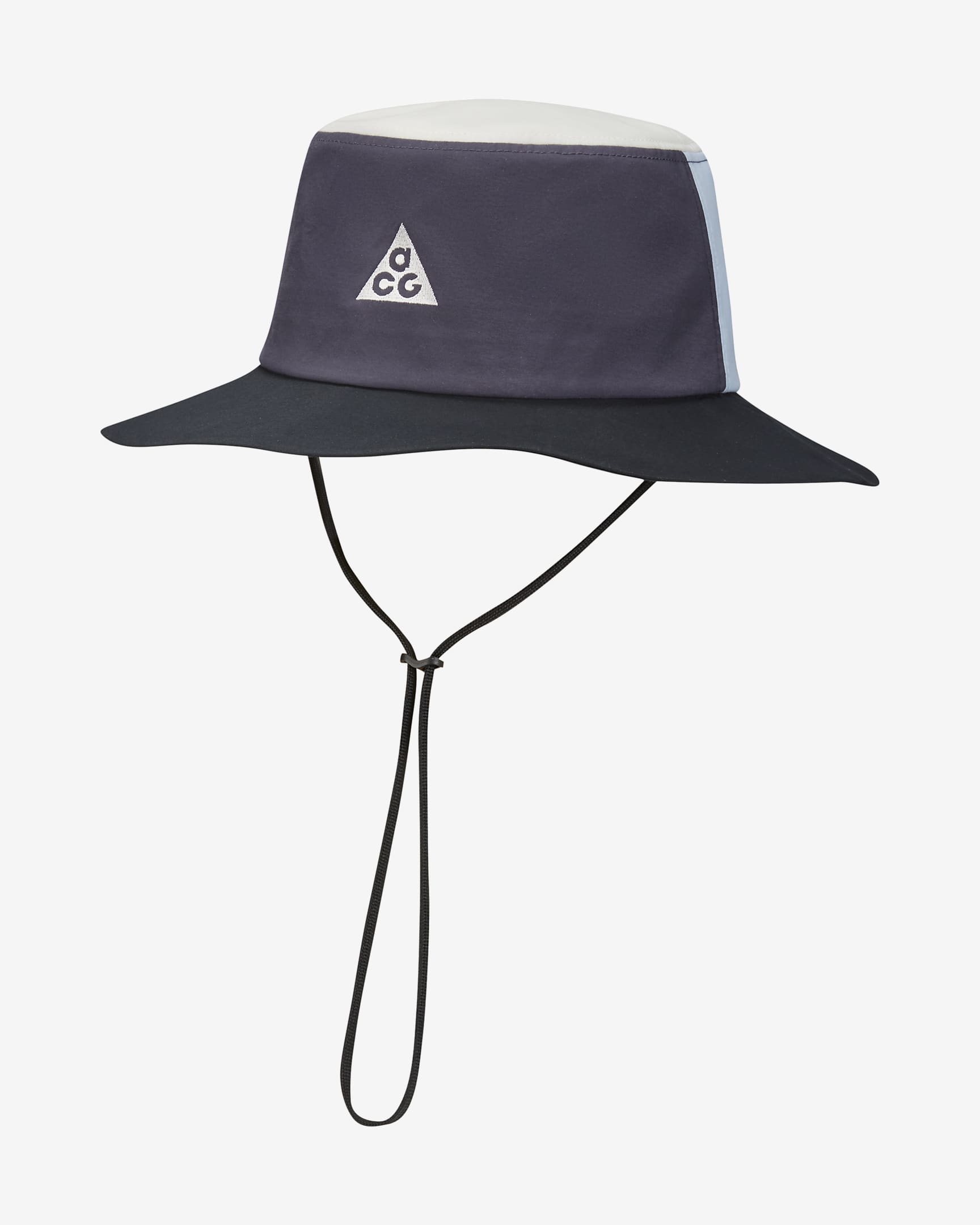 Nike ACG Bucket Hat Gridiron Black Cobalt Bliss White Size S