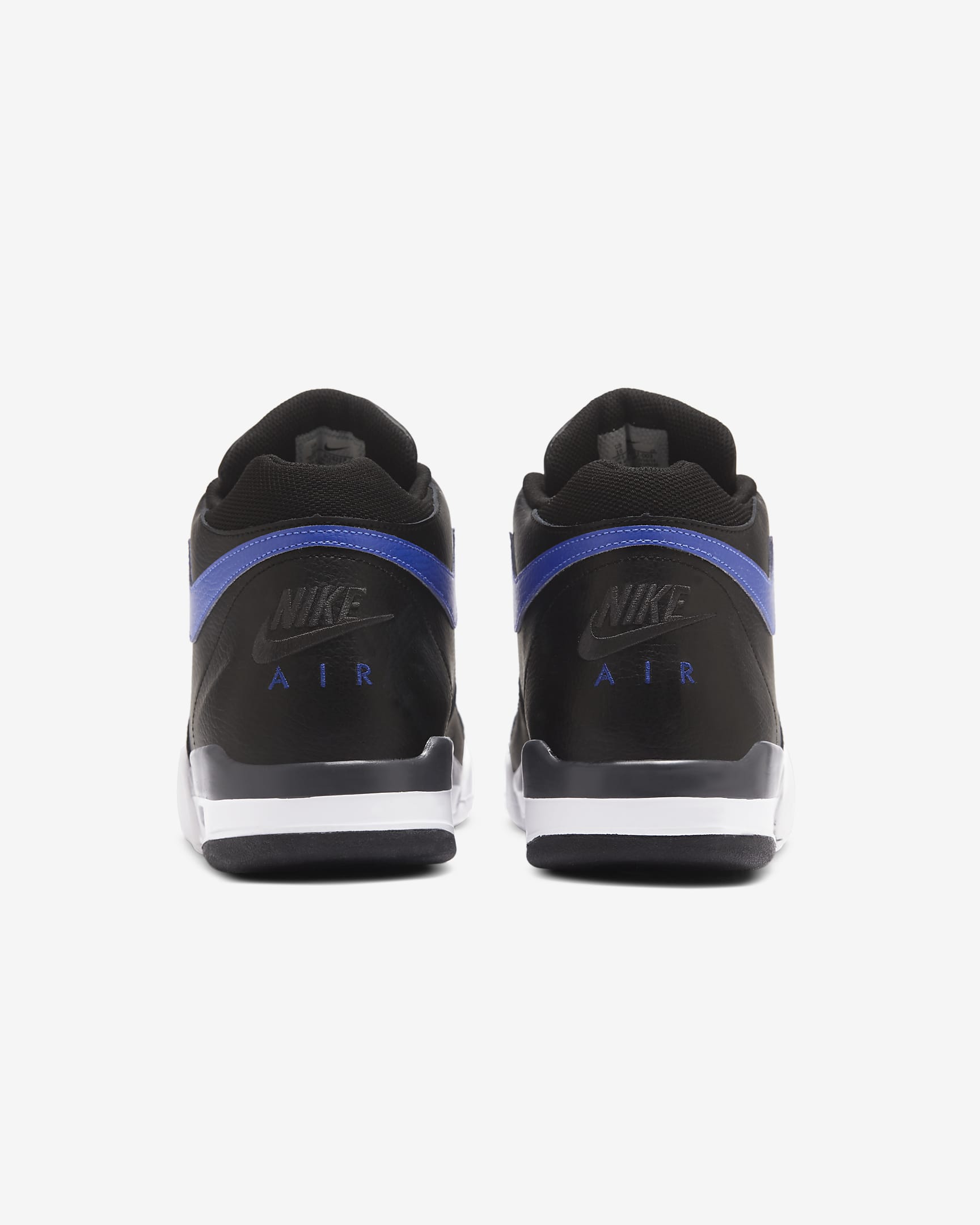 Nike Flight Legacy Men's Shoes - Black/Dark Smoke Grey/White/Hyper Blue