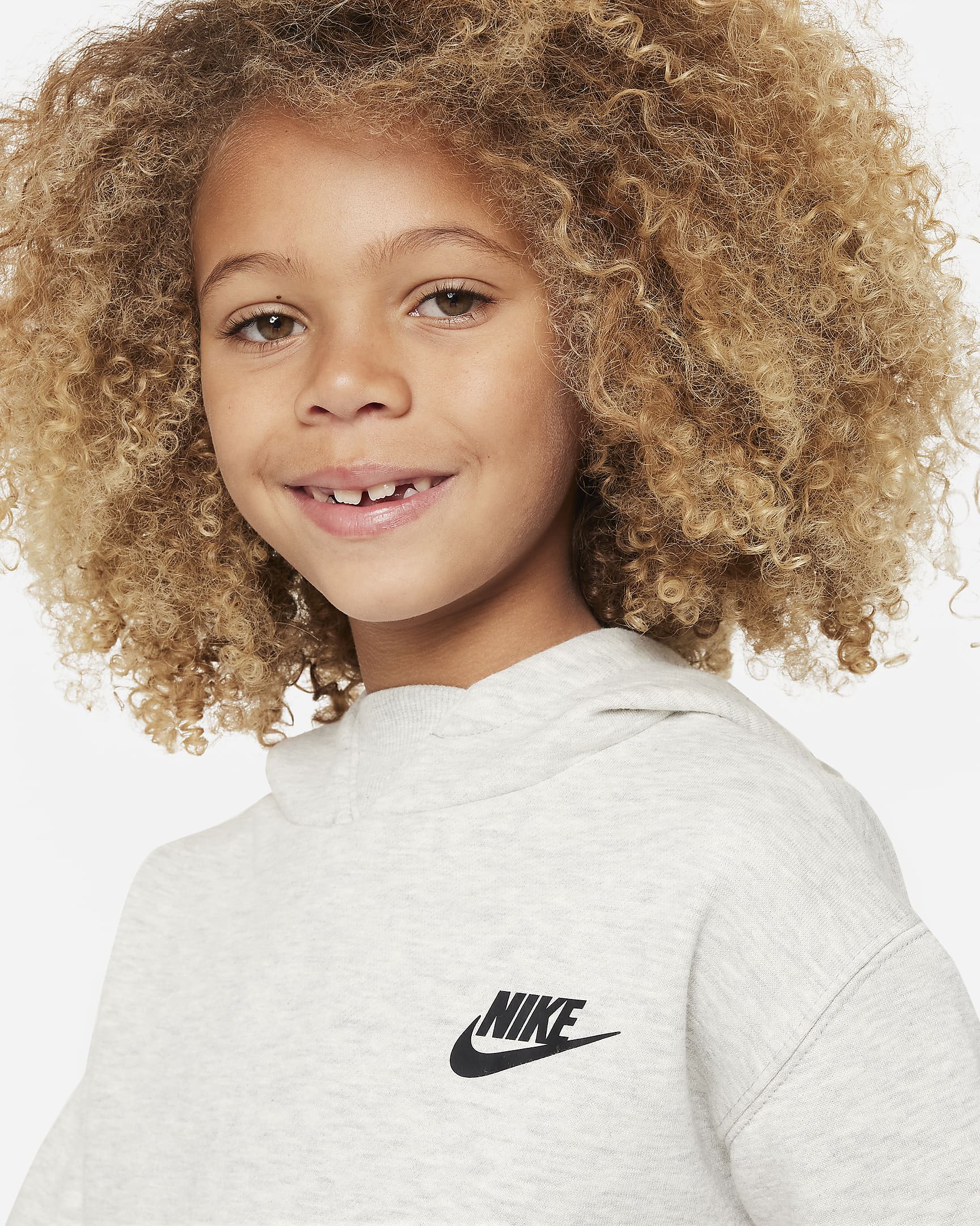 Nike Sportswear Snow Day Fleece Printed Pullover Little Kids Hoodie ...