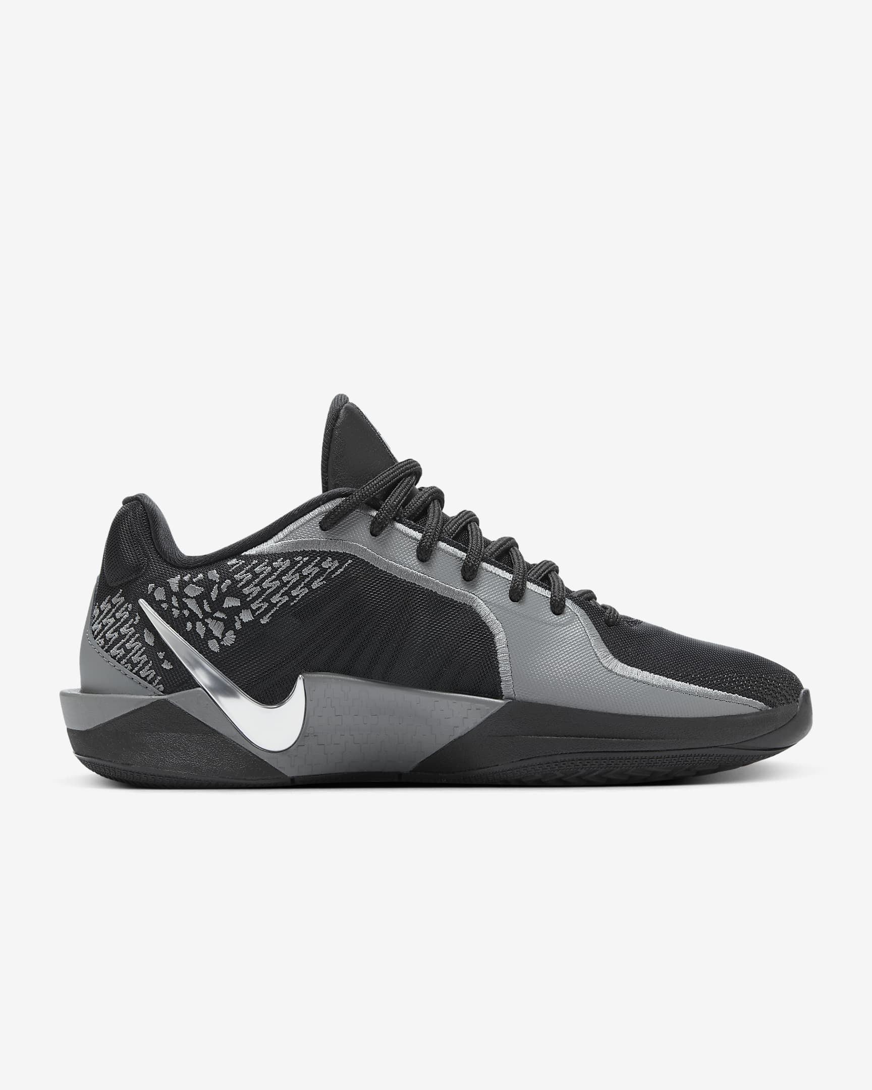 Sabrina 2 'Mirrored' EP Basketball Shoes - Black/Smoke Grey/Opti Yellow/Metallic Silver