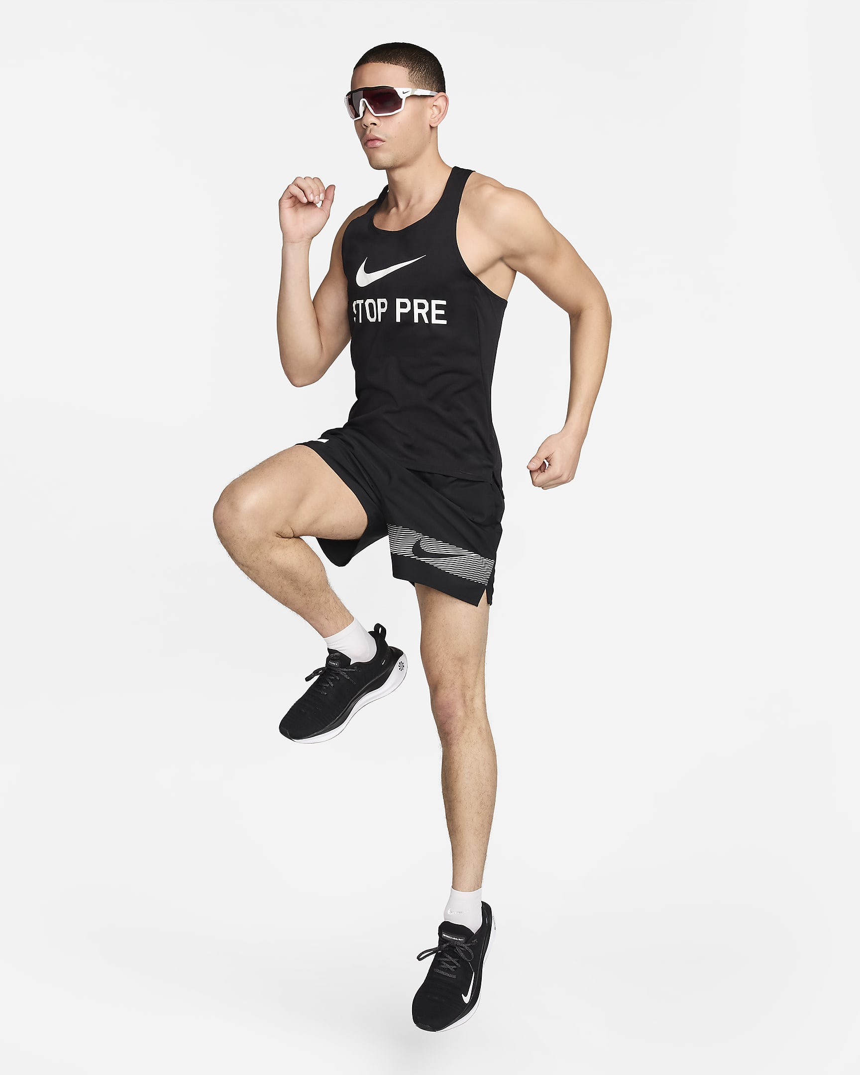 Canottiera da running Nike Fast Run Energy – Uomo - Nero