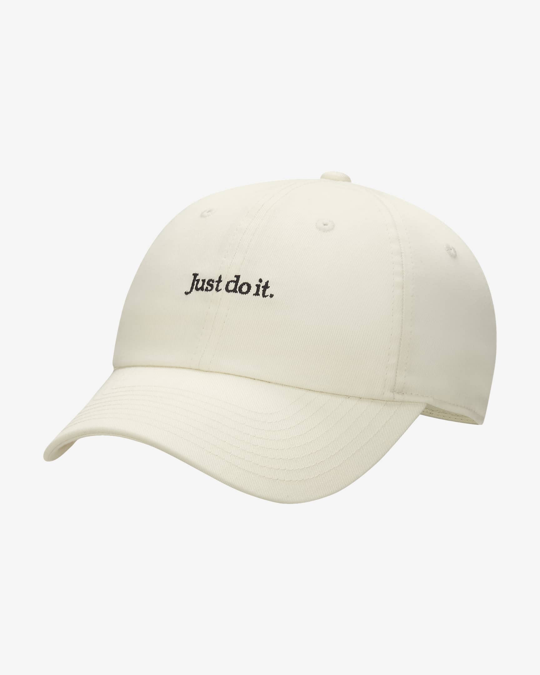 Nike Club Unstructured JDI Cap - Coconut Milk/Black