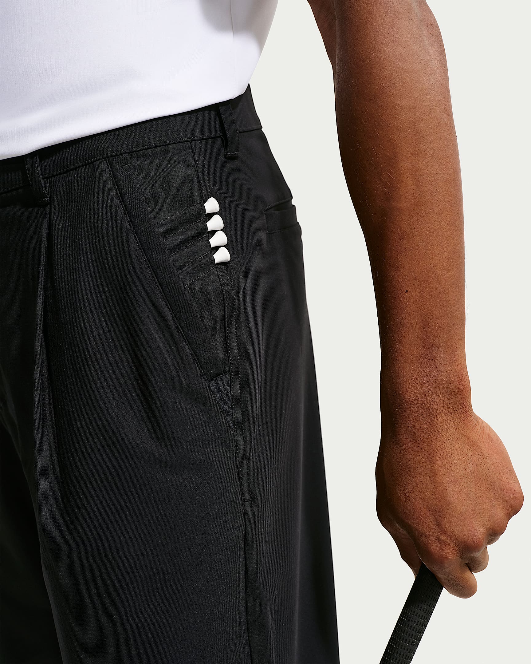 Nike Par Men's Dri-FIT Golf Pants - Black/Black/Black
