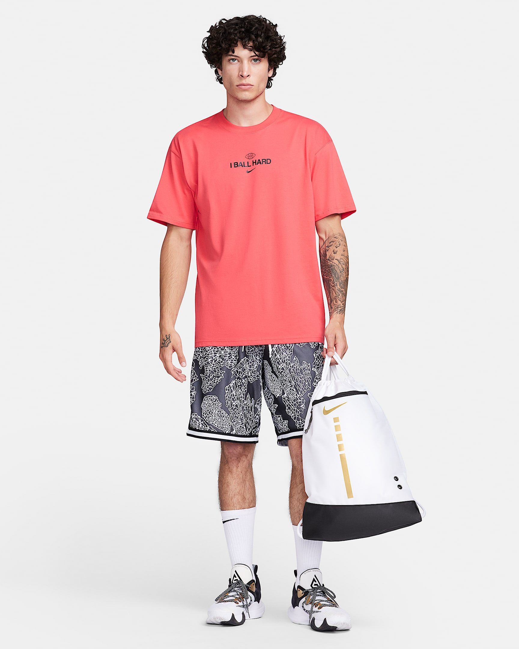 Nike Hoops Elite Drawstring Bag (17L).