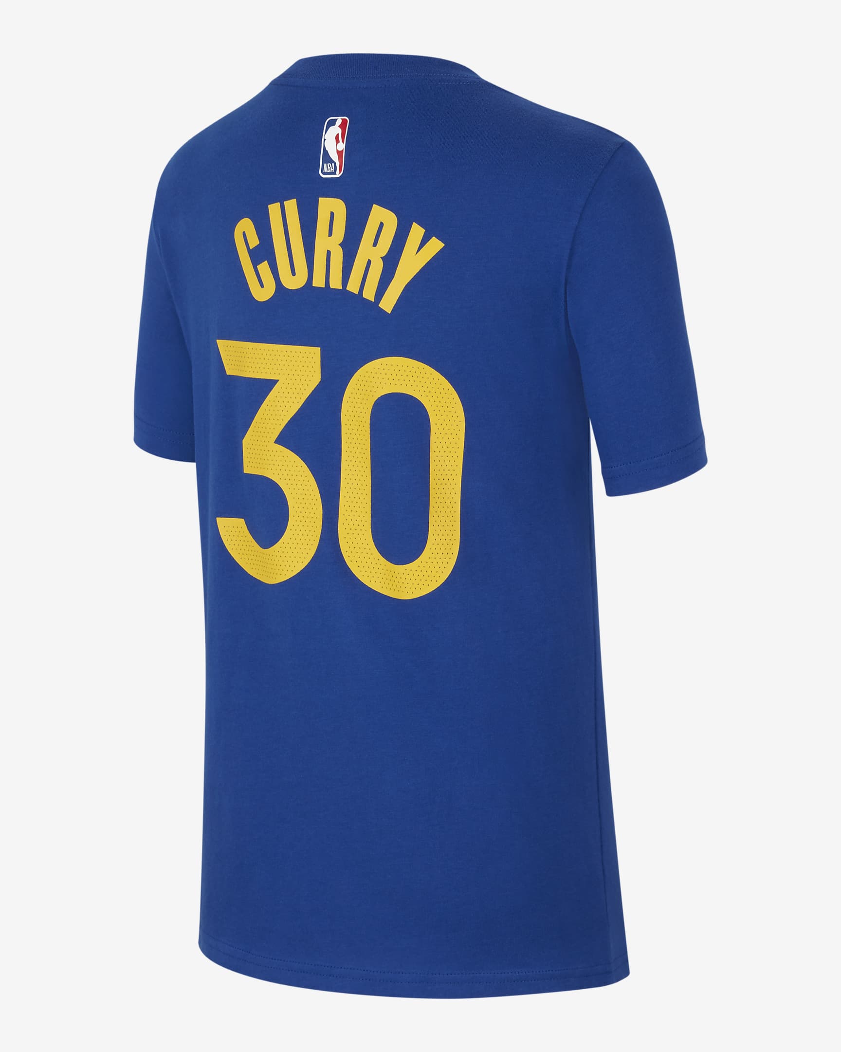 Tričko Nike NBA Golden State Warriors pro větší děti - Rush Blue