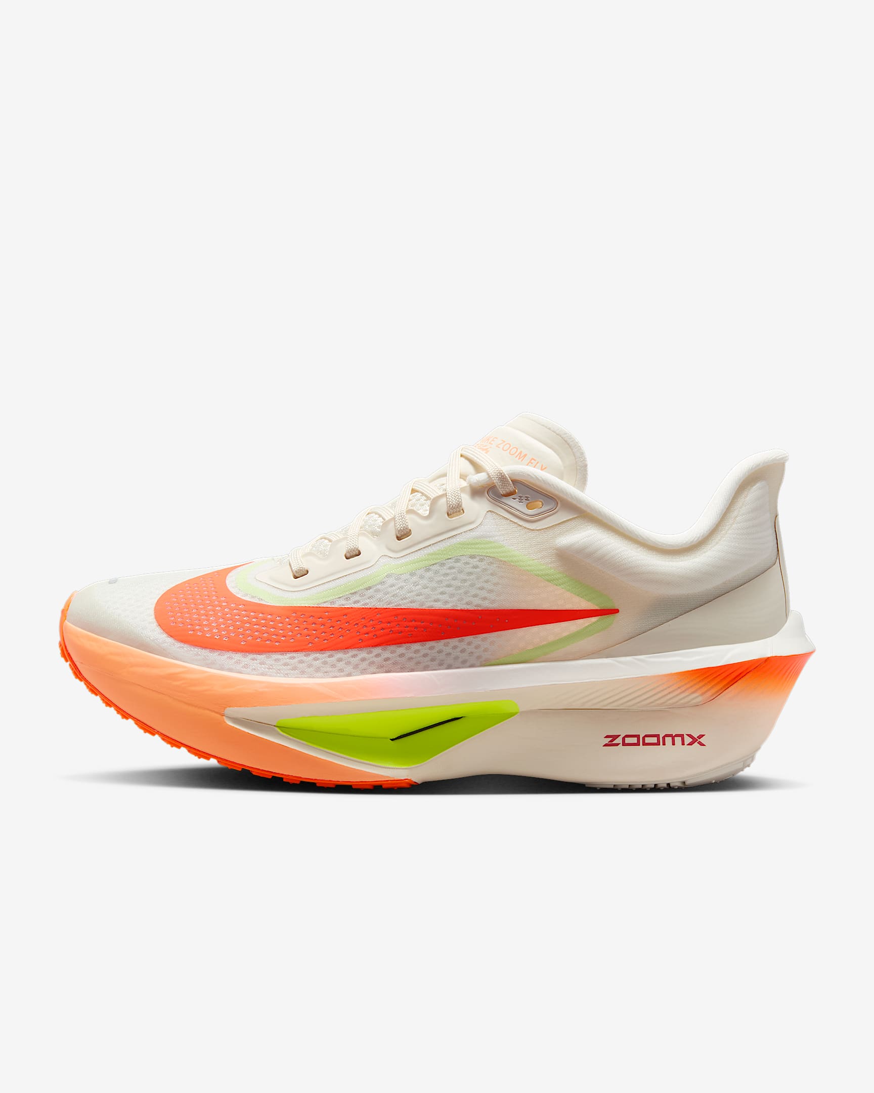 Γυναικεία παπούτσια αγώνων δρόμου Nike Zoom Fly 6 - Pale Ivory/Barely Volt/Volt/Hyper Crimson
