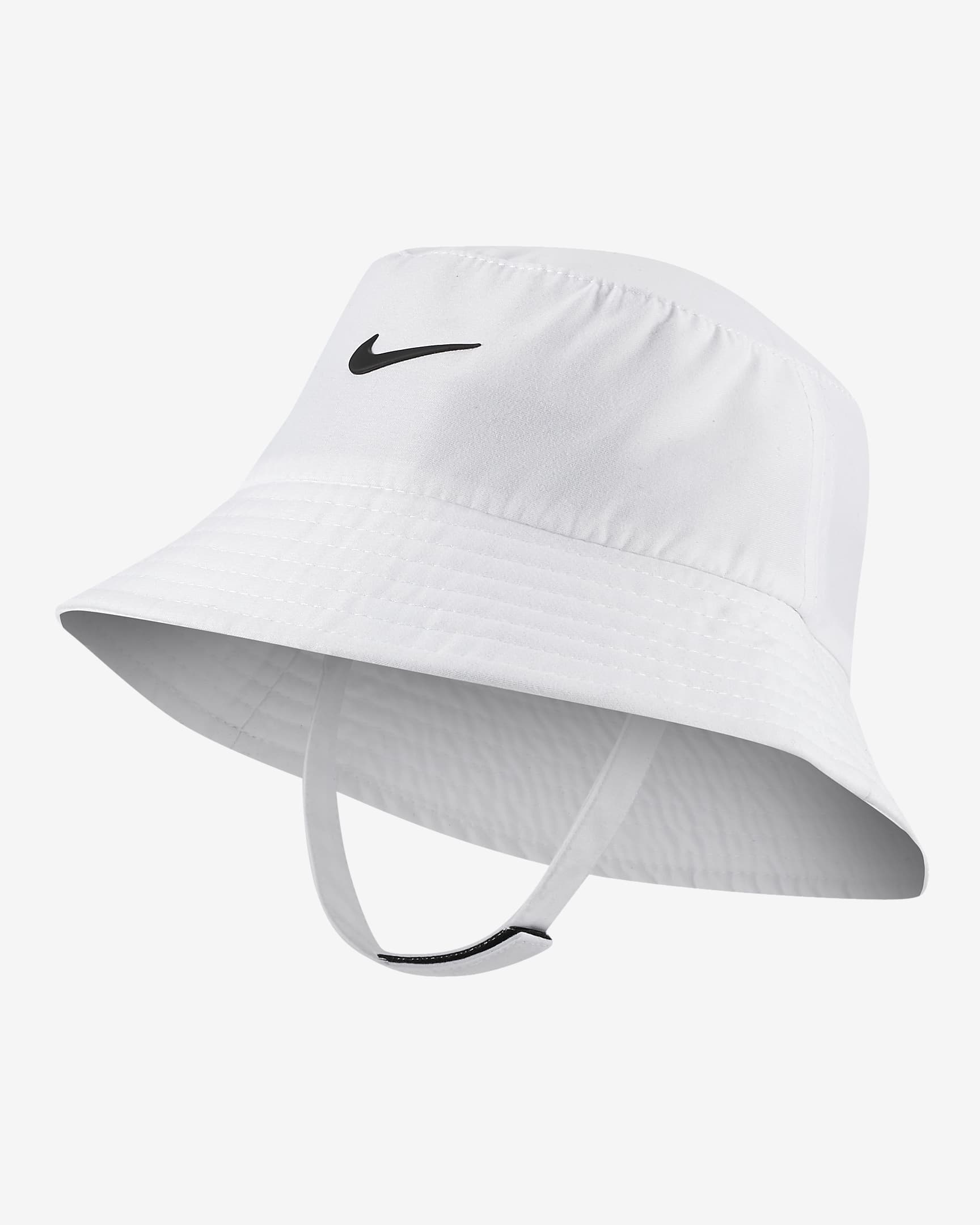 Nike UPF 40+ Bucket Hat Baby (12-24M) Hat - White