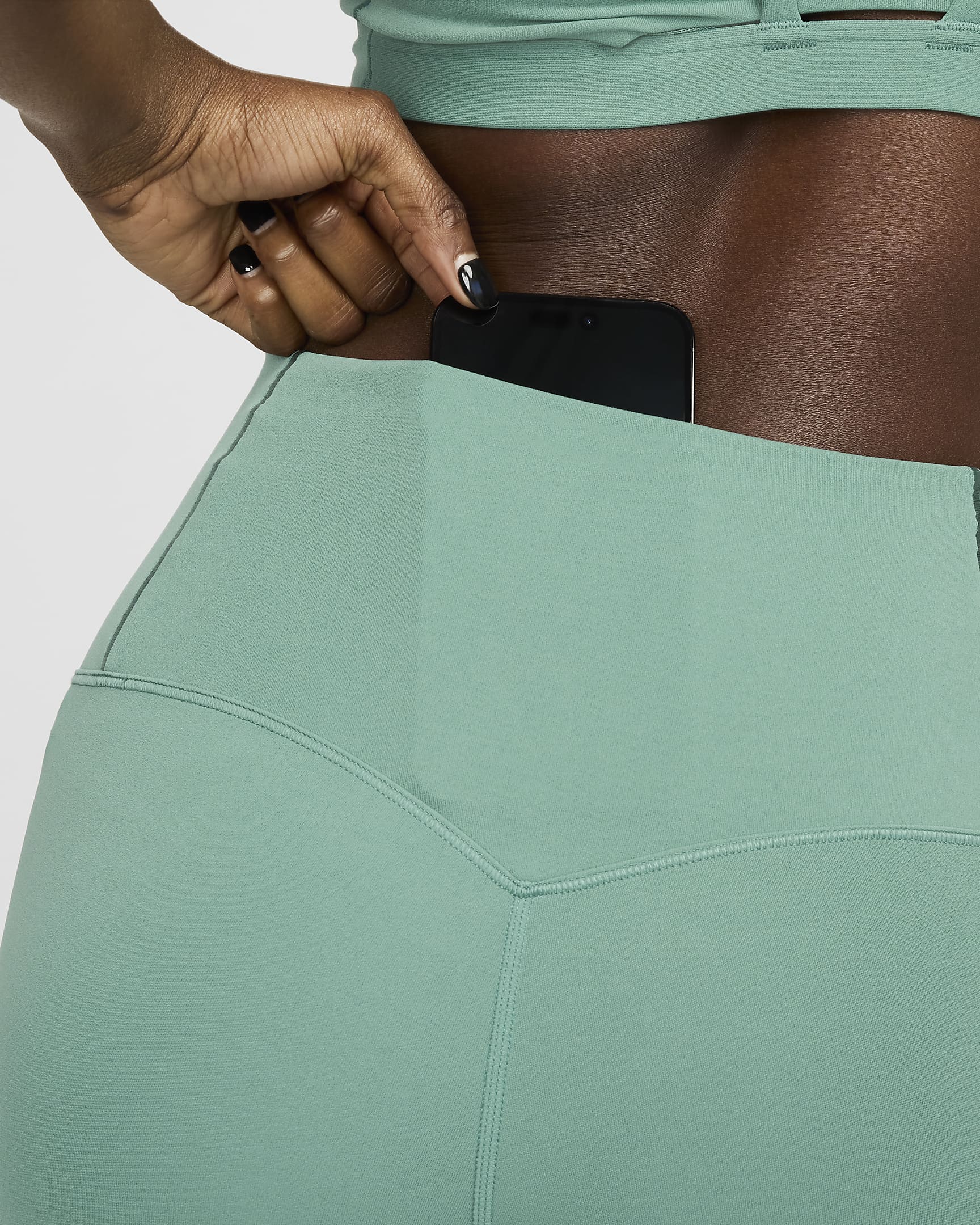 Nike Zenvy 7/8-Leggings mit sanftem Halt und hohem Taillenbund für Damen - Bicoastal