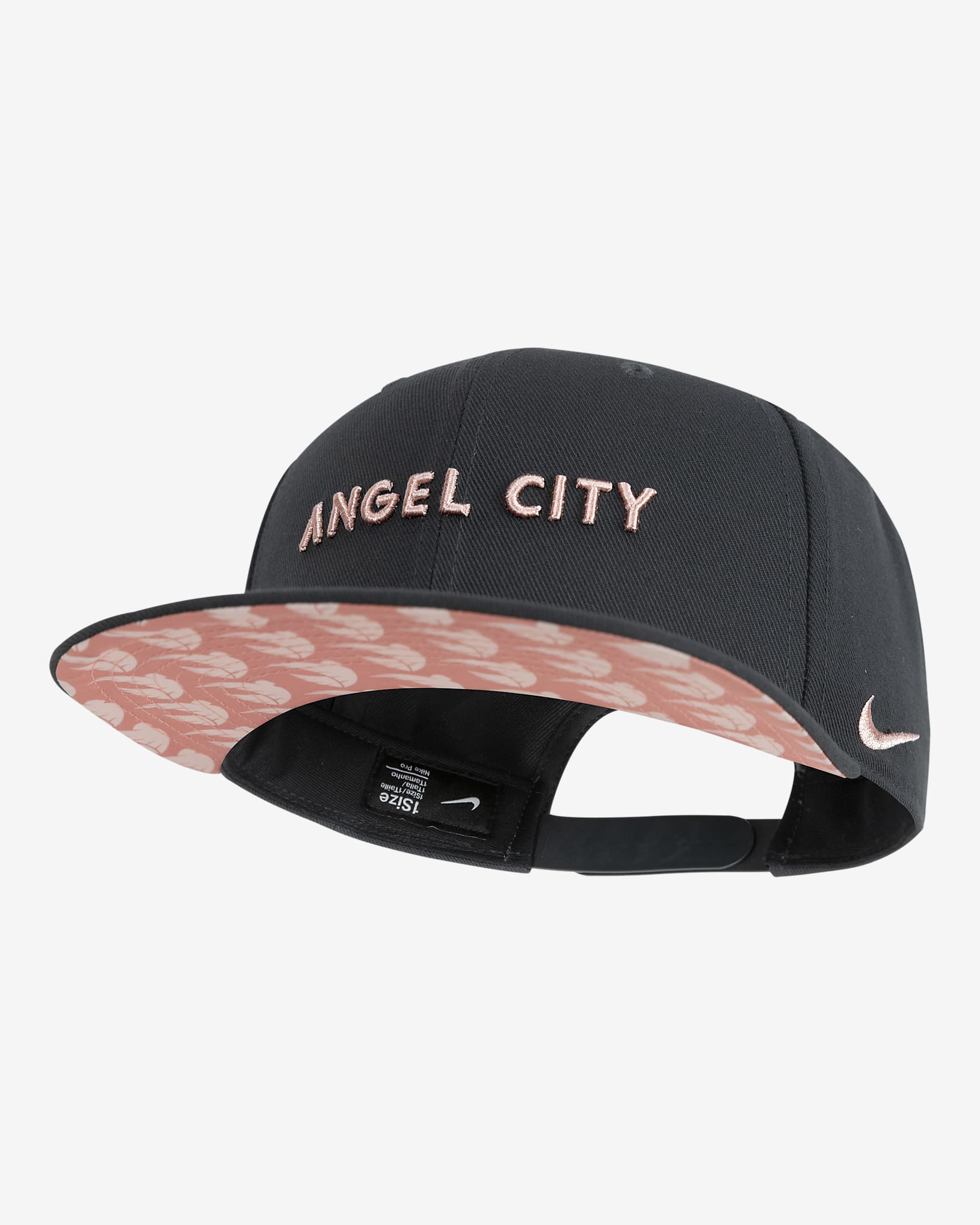 Sombrero de fútbol Nike Angel City FC - Negro