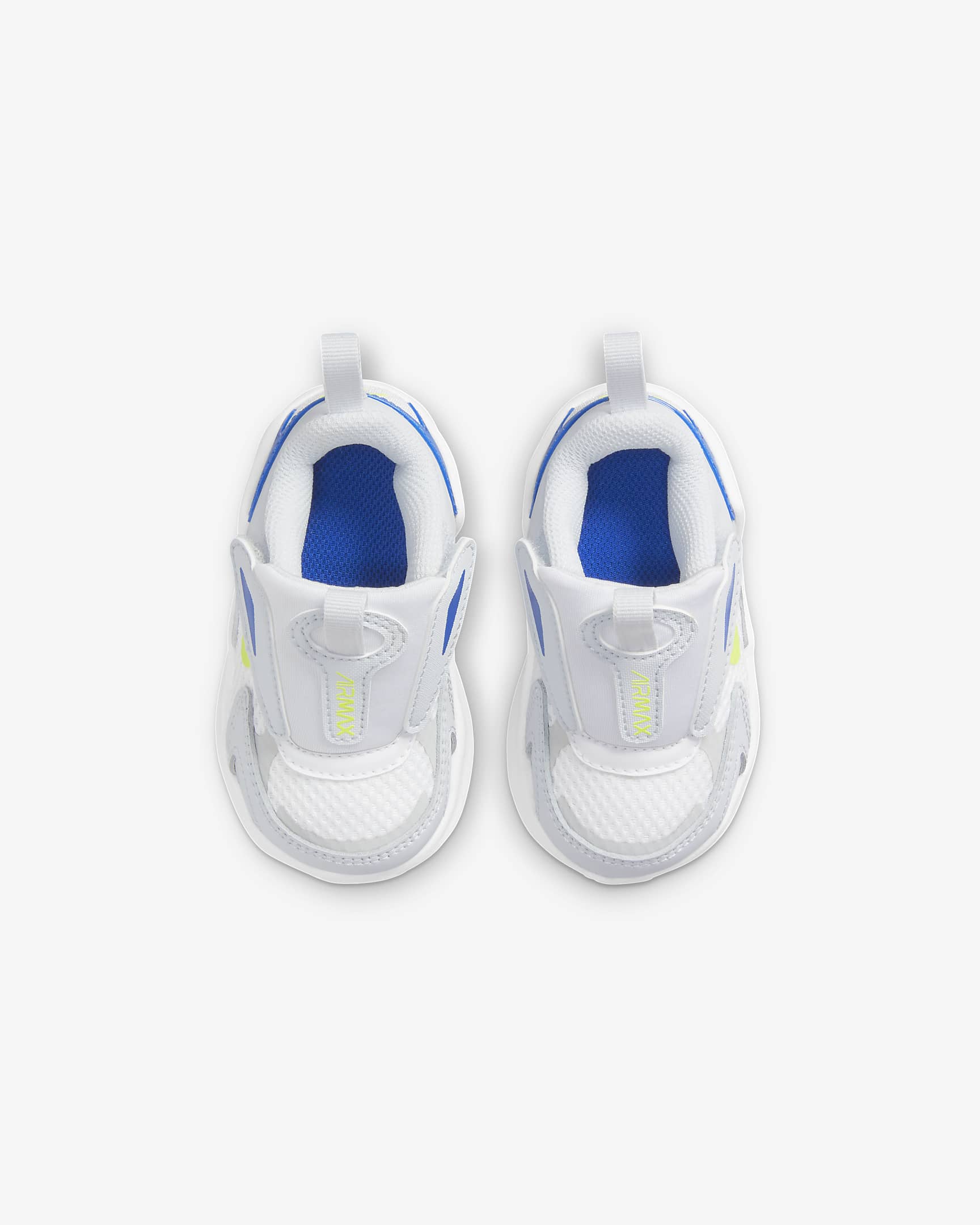 Tenis para bebé e infantil Nike Air Max Bolt - Platino puro/Gris niebla/Royal juego/Volt