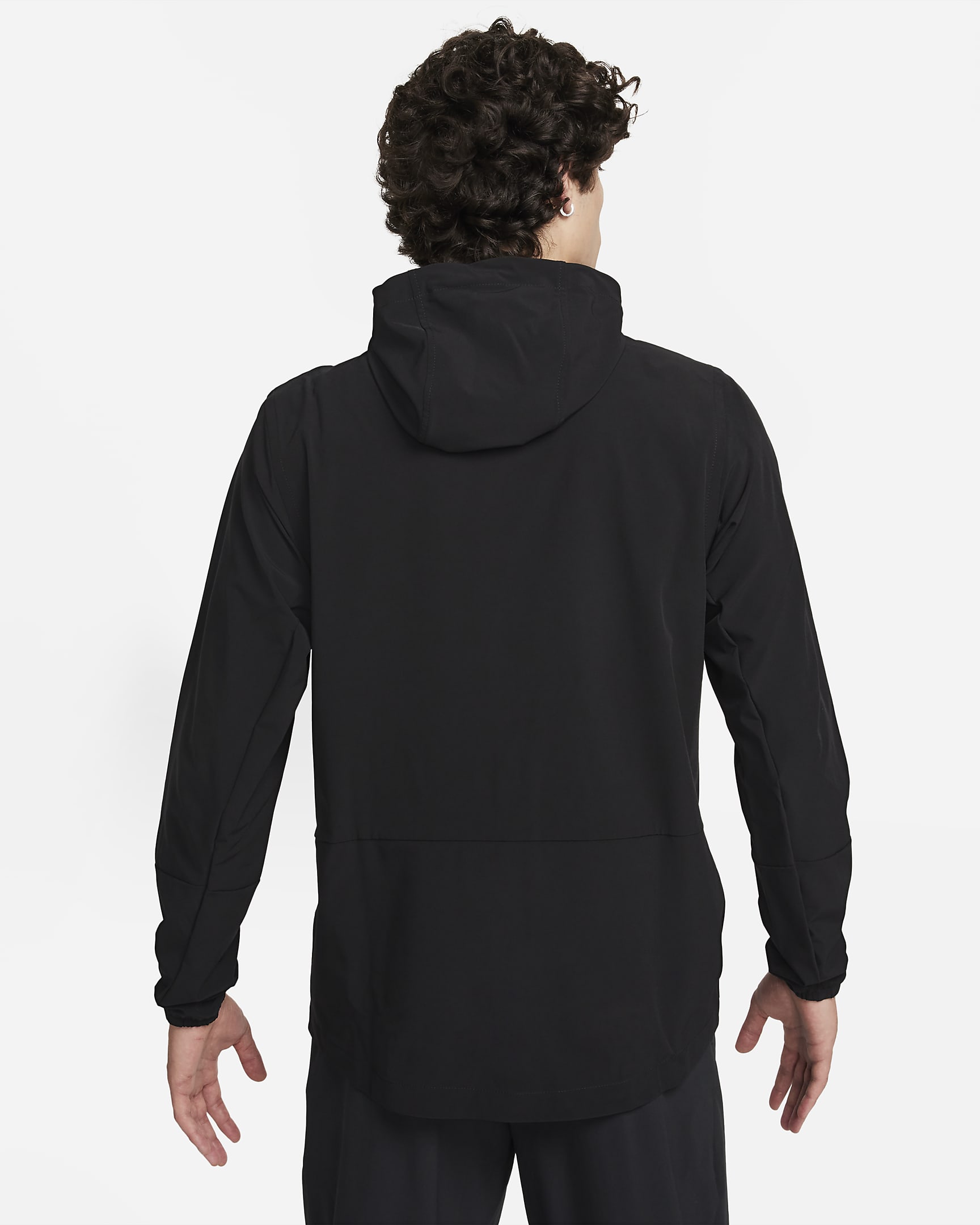 Nike Unlimited vielseitige, wasserabweisende Jacke mit Kapuze für Herren - Schwarz/Schwarz/Schwarz