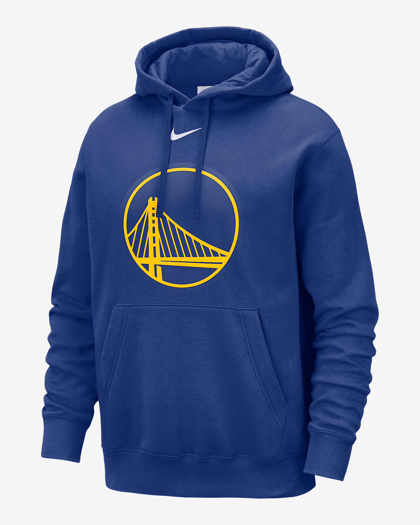 Golden State Warriors Club Men's Nike NBA Pullover Hoodie - Rush Blue