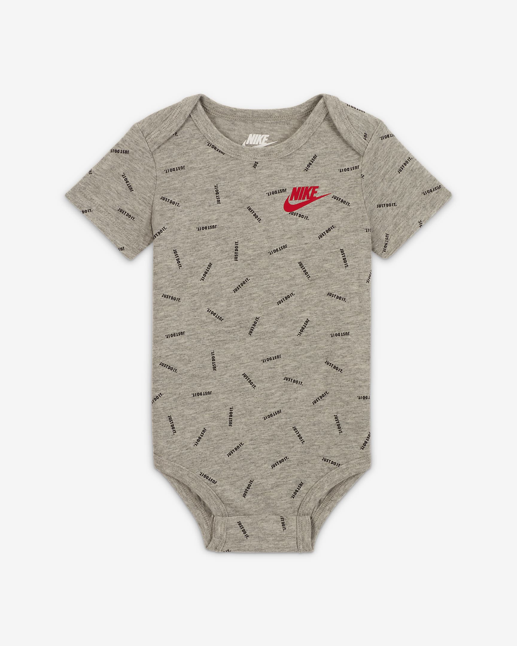 Nike Just Do It Driedelige set met broek voor baby's (3-6 maanden) - Meerkleurig/University Red