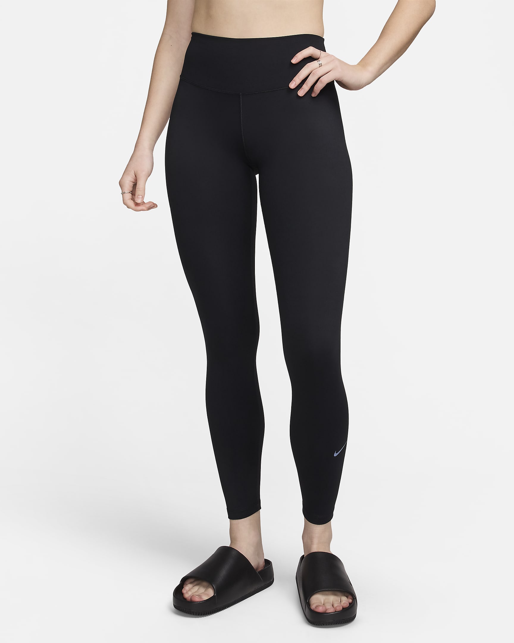 Nike One Women's High-Waisted Full-Length Leggings - Black/Black