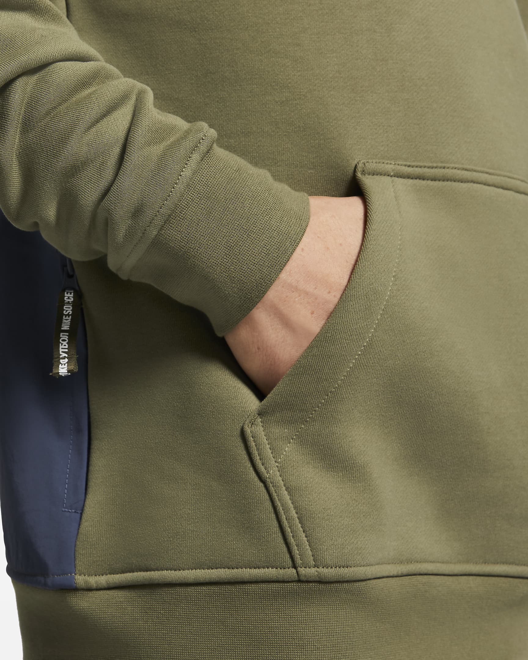 Nike F.C. Men's Fleece Pullover Football Hoodie. Nike CA