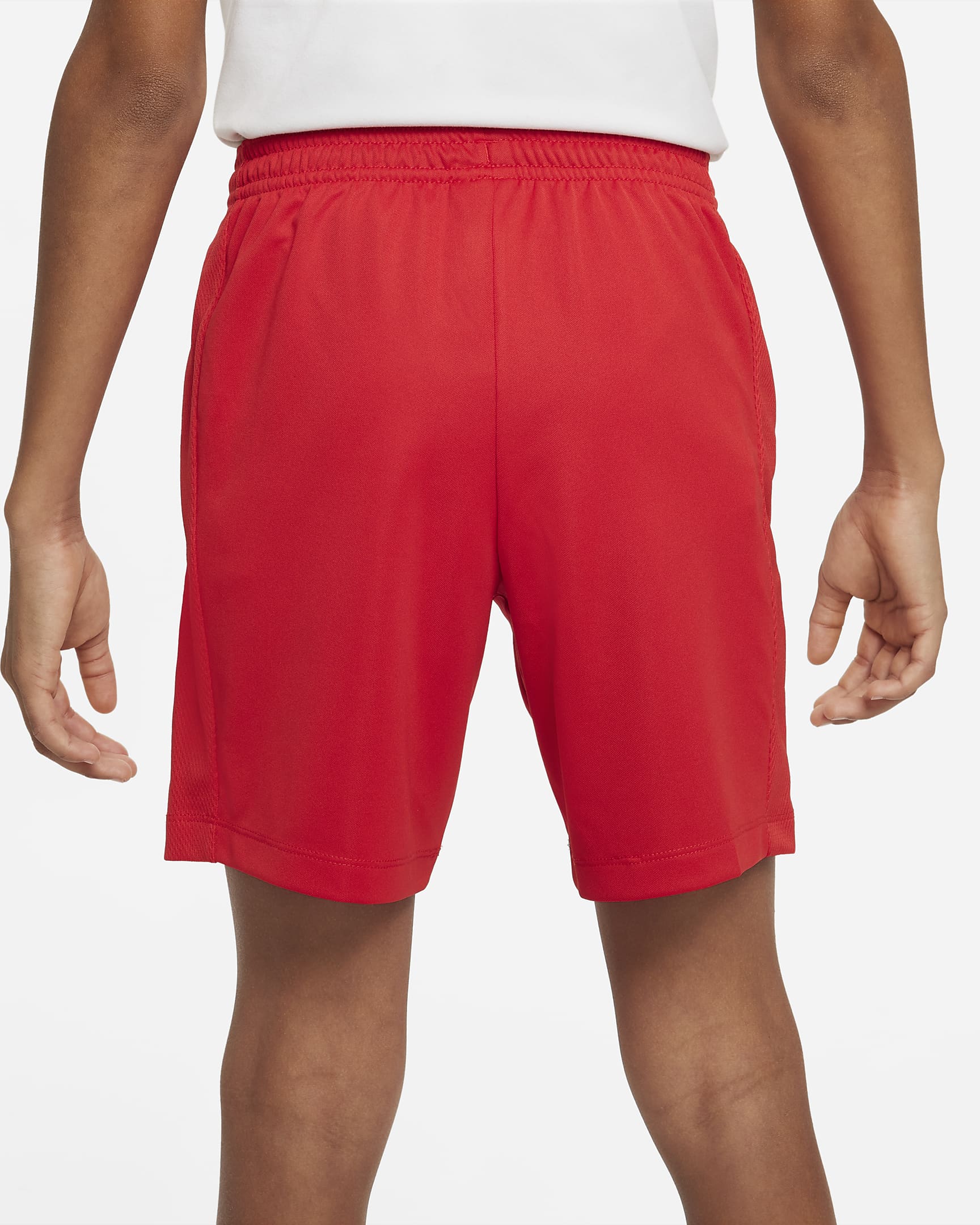 Shorts de entrenamiento Dri-FIT para niños talla grande Nike Trophy23 - Rojo universitario/Rojo universitario/Blanco