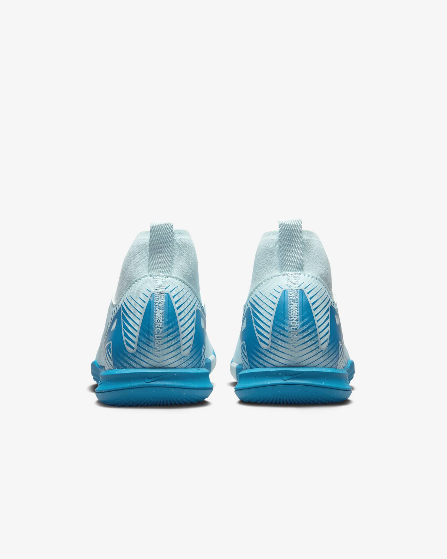 Nike Jr. Mercurial Superfly 10 Academy Little/Big Kids' IC High-Top Soccer Shoes - Glacier Blue/Blue Orbit