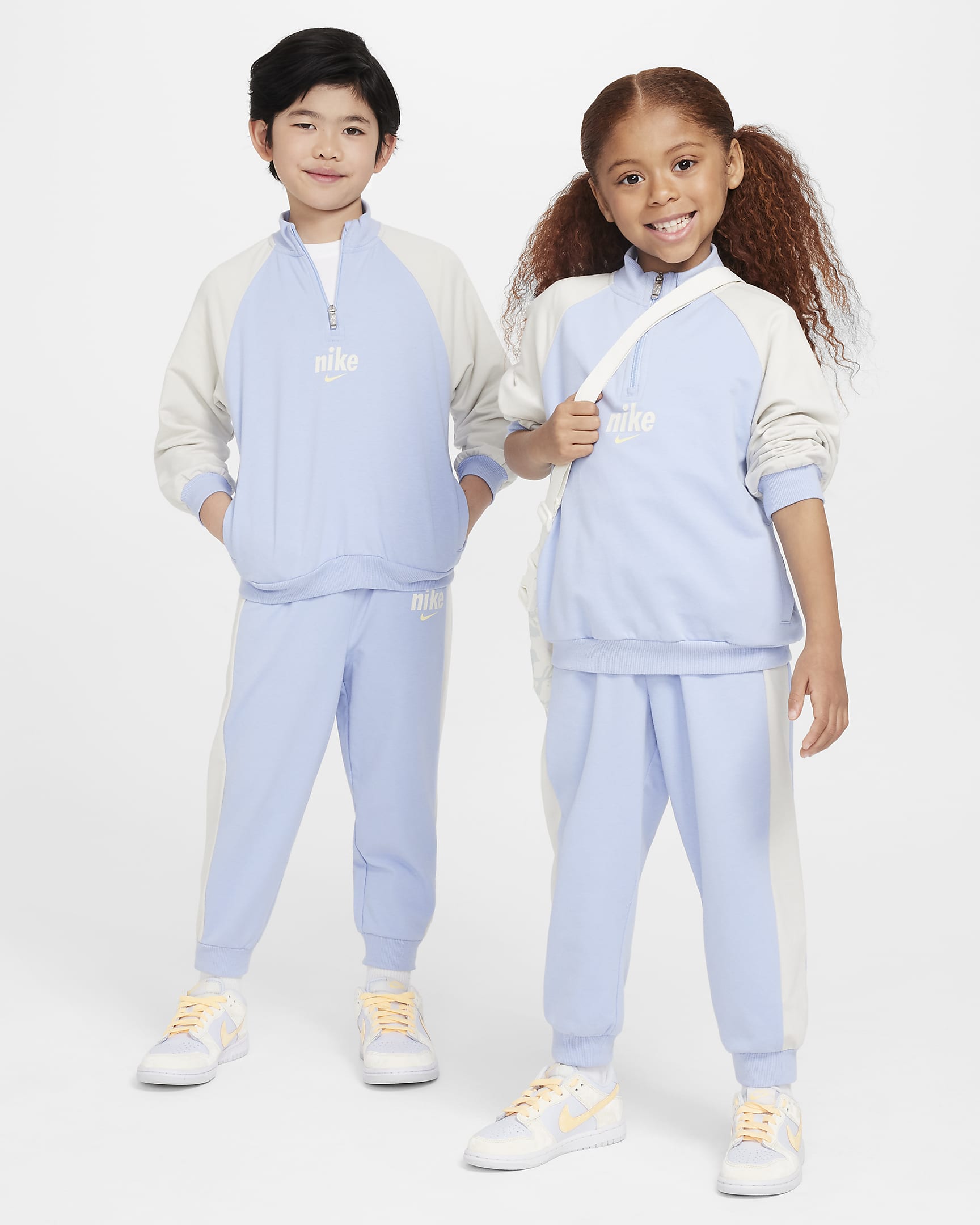 Nike E1D1 Little Kids' 2-Piece Half-Zip Set - Cobalt Bliss