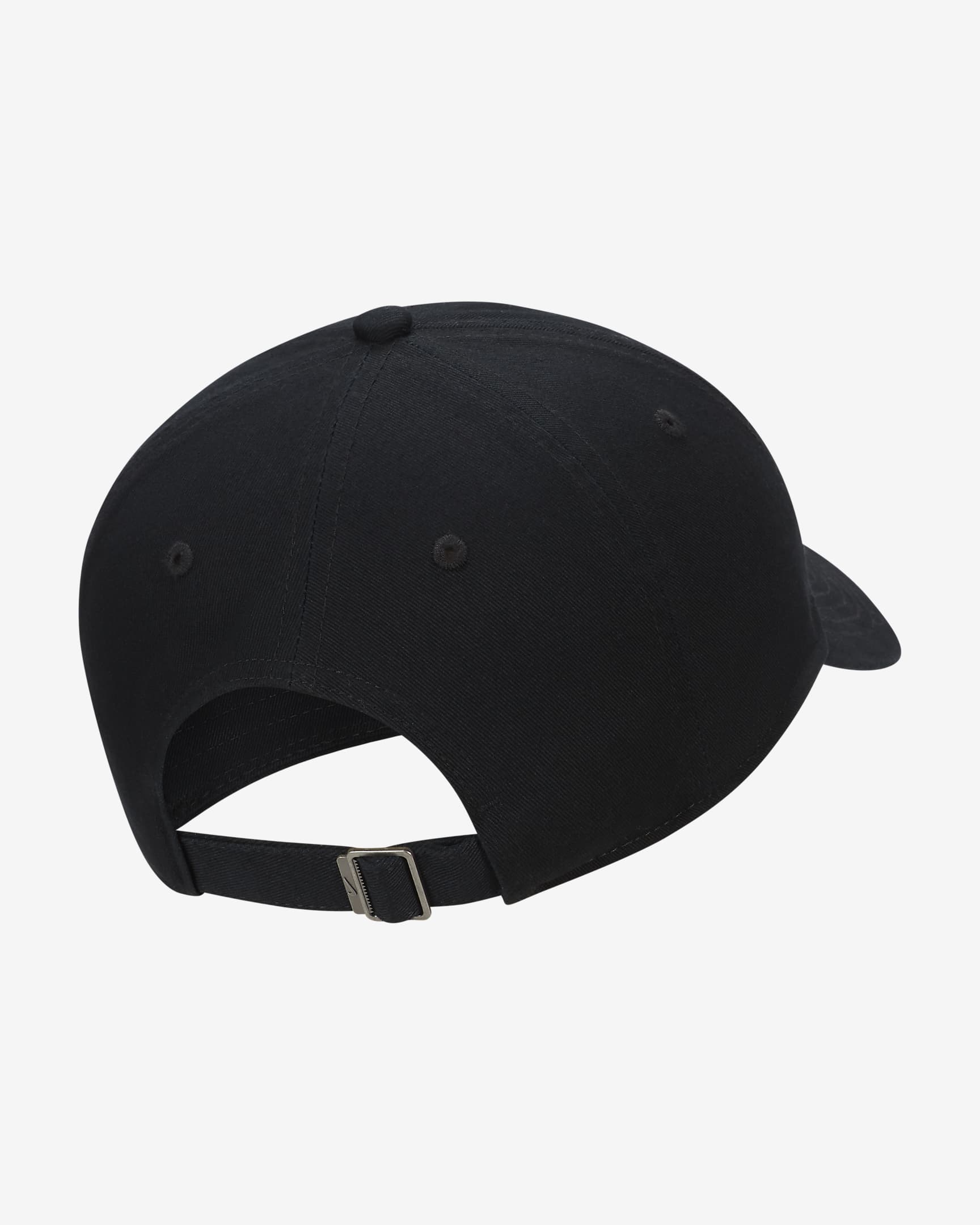 Nike Club Unstructured Futura Wash Cap - Black/Black