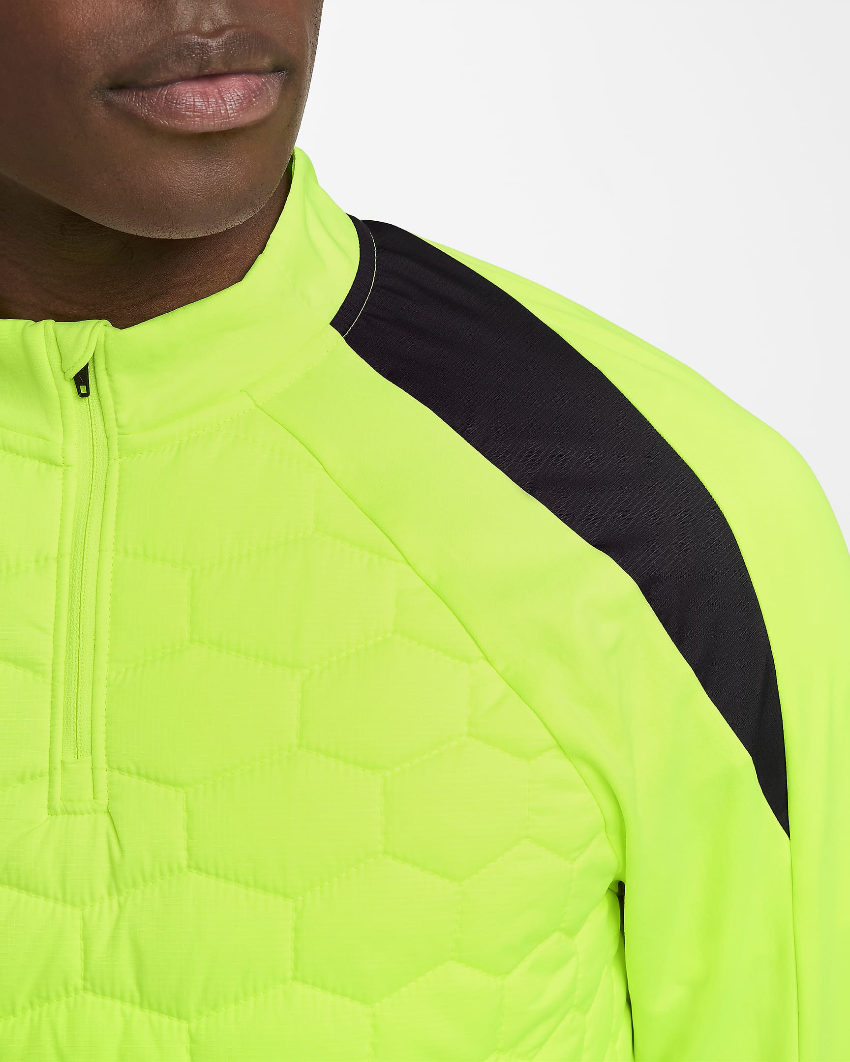 Nike Strike Men's Therma-FIT Football Drill Top - Volt