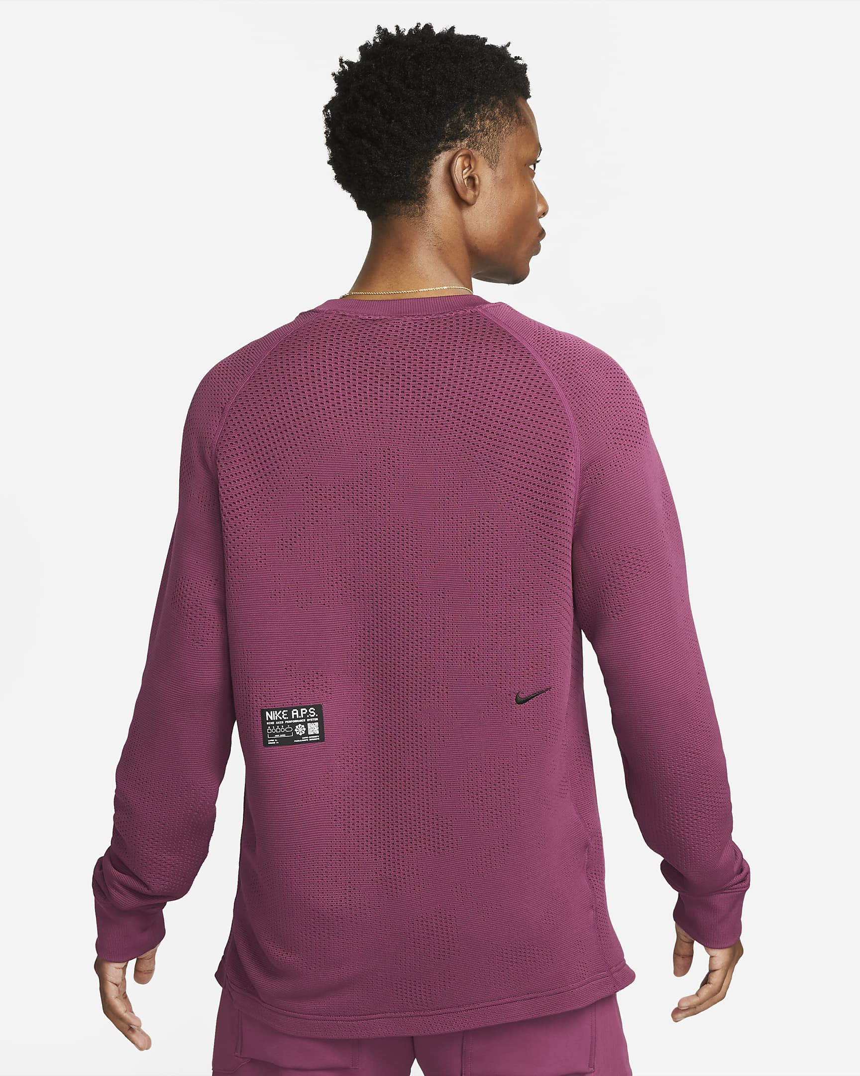 Nike ThermaFIT ADV A.P.S. Men's Fleece Fitness Crew. Nike NO