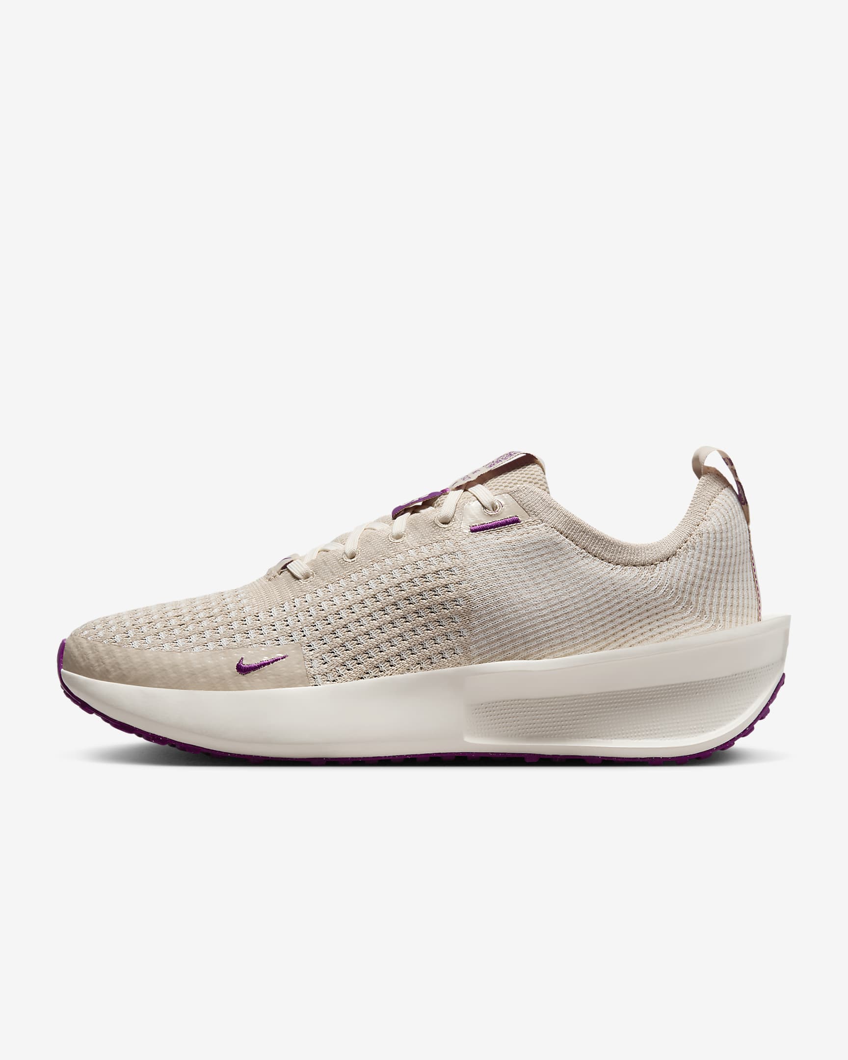 Nike Interact Run SE Women's Road Running Shoes - Sanddrift/Sail/Pale Ivory/Viotech