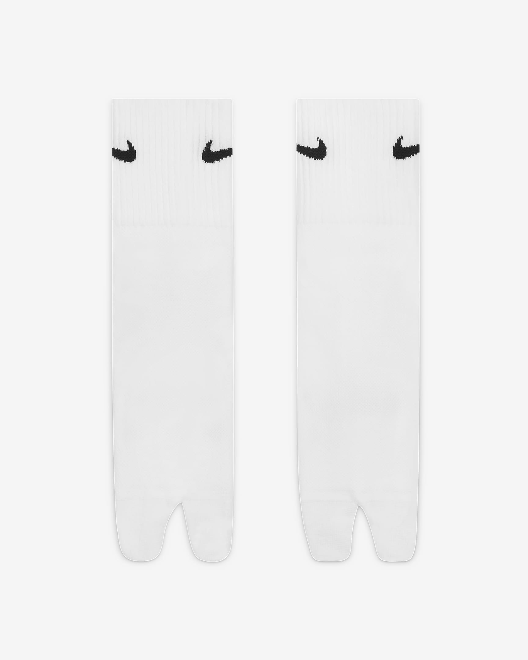 Nike Everyday Plus Lightweight Ankle Split-Toe Socks - White/Black